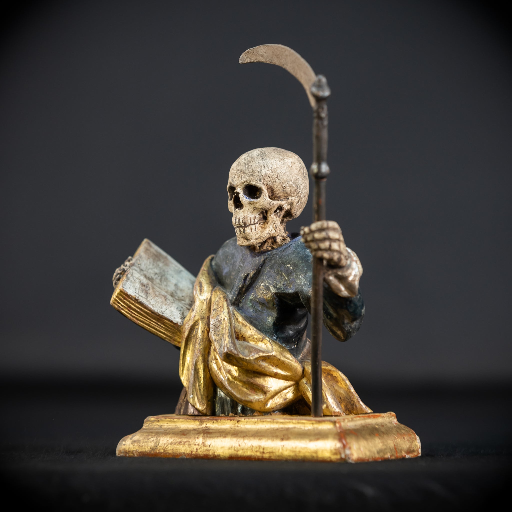RARE Memento Mori | Antique 1700s | 7.1”/ 18 cm