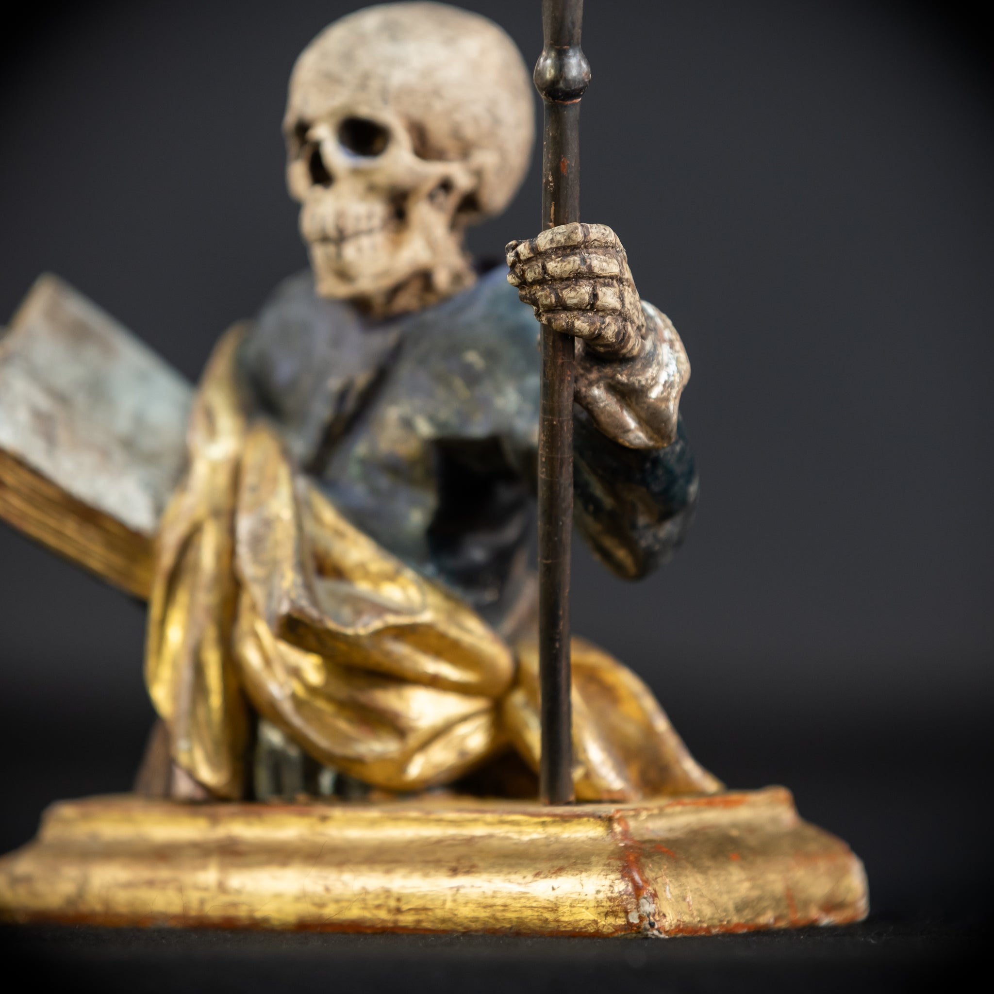 RARE Memento Mori | Antique 1700s | 7.1”/ 18 cm