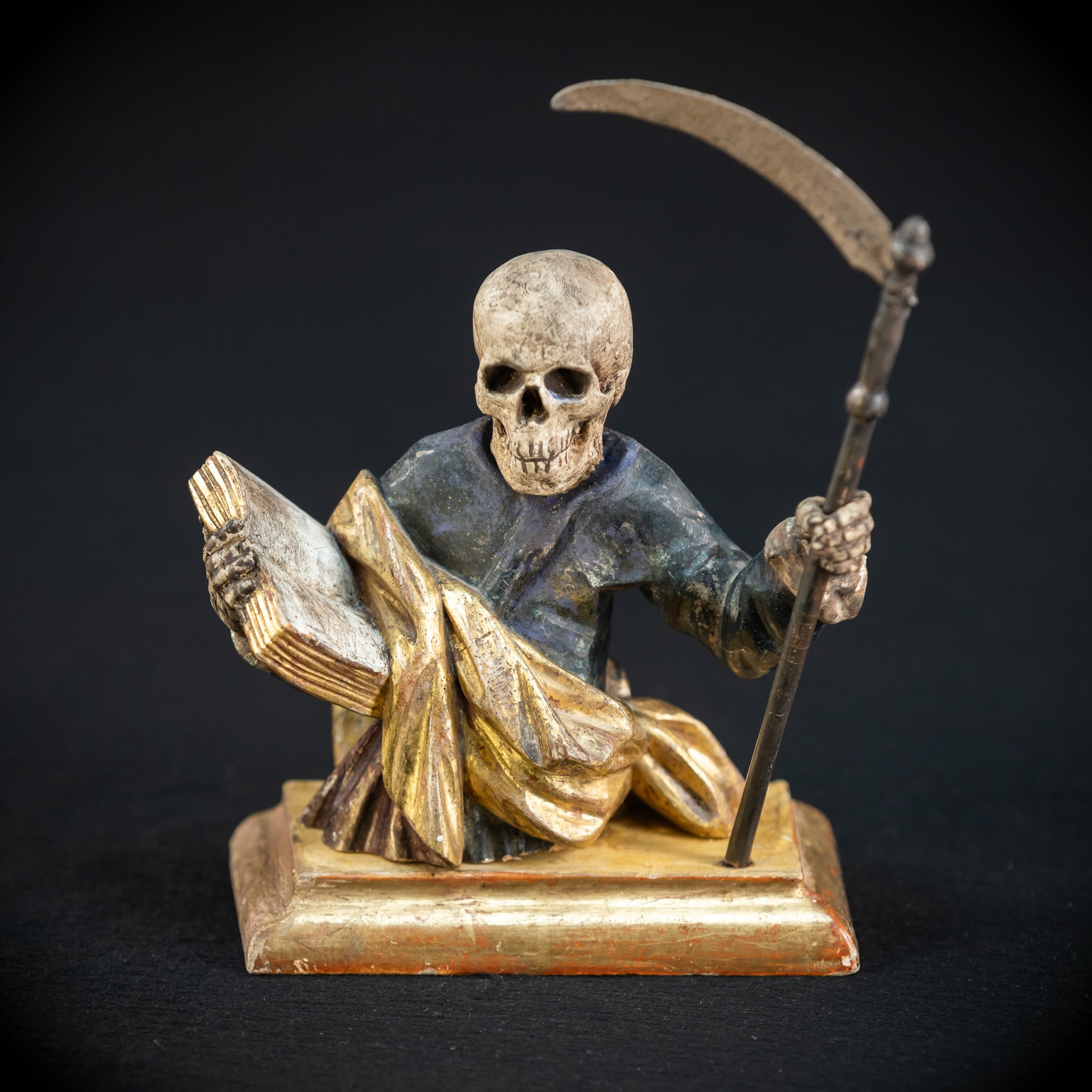 RARE Memento Mori | Antique 1700s | 7.1”/ 18 cm