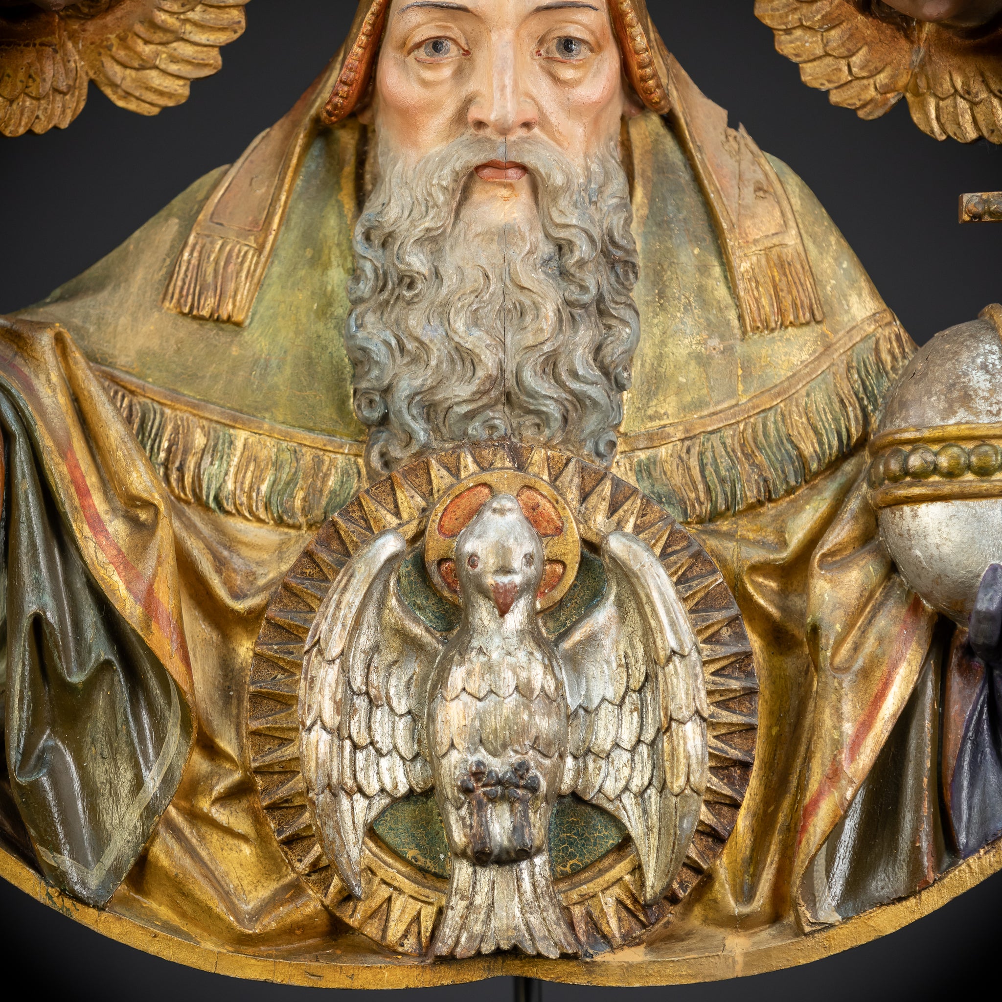 God the Father w Holy Spirit Baroque 17.3"