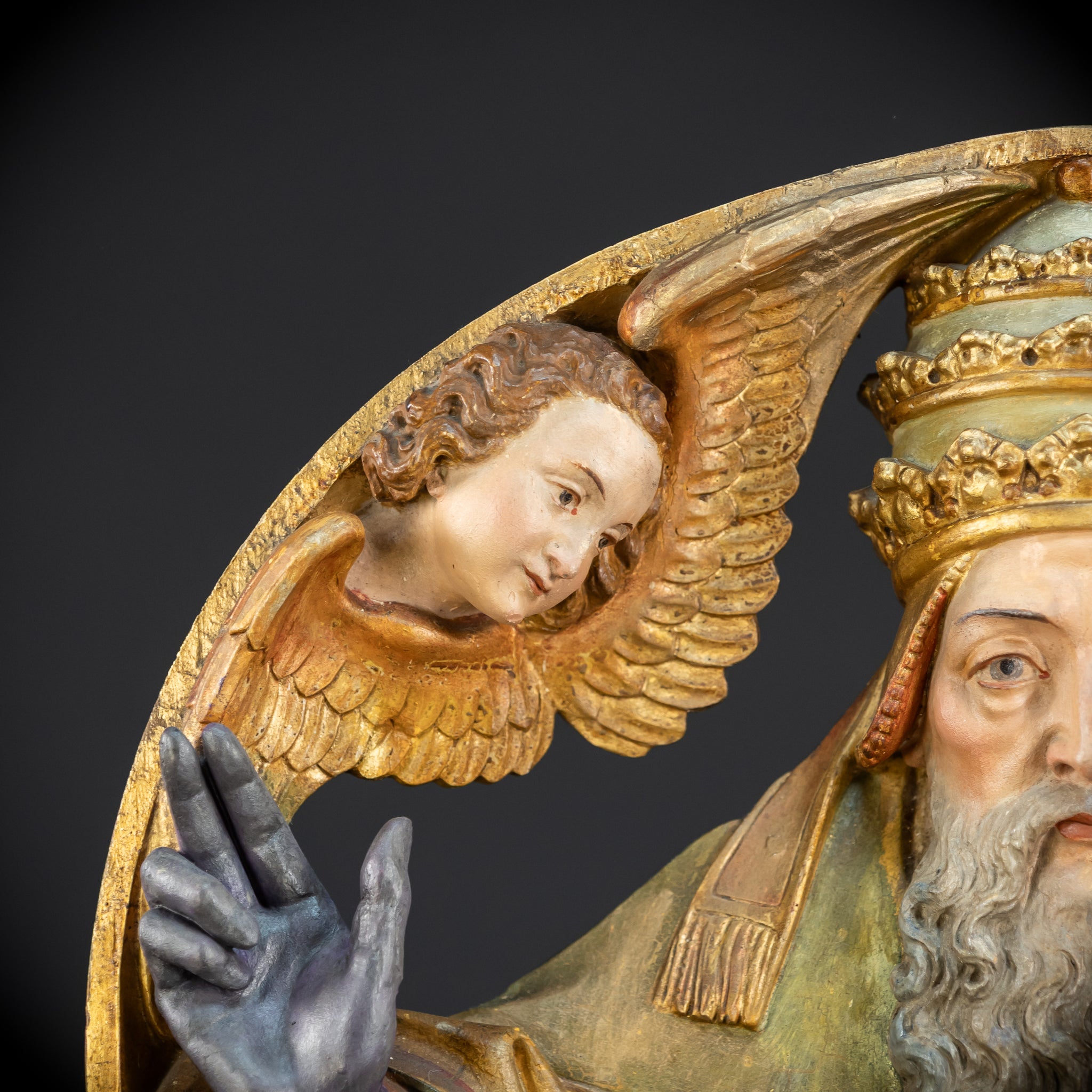 God the Father w Holy Spirit Baroque 17.3"