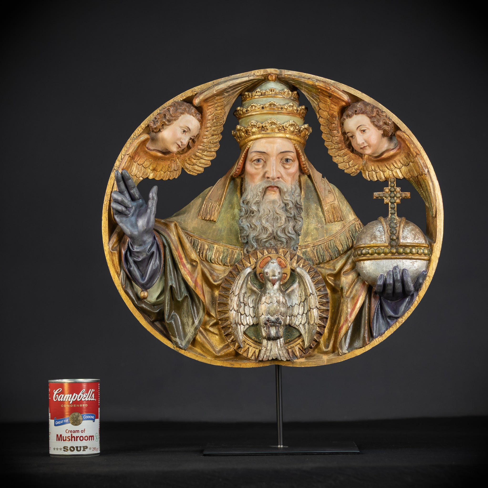 God the Father w Holy Spirit Baroque 17.3"