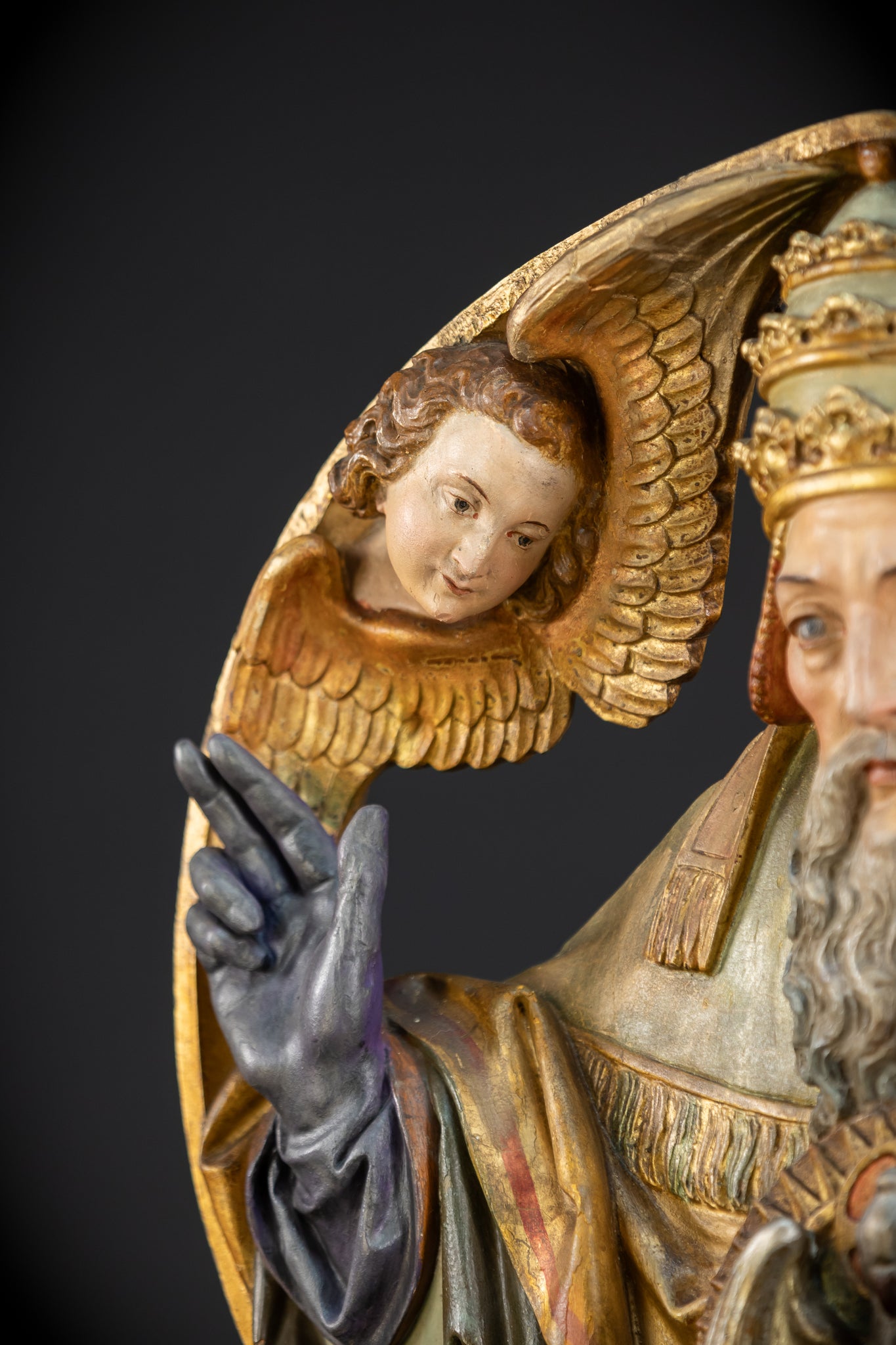 God the Father w Holy Spirit Baroque 17.3"