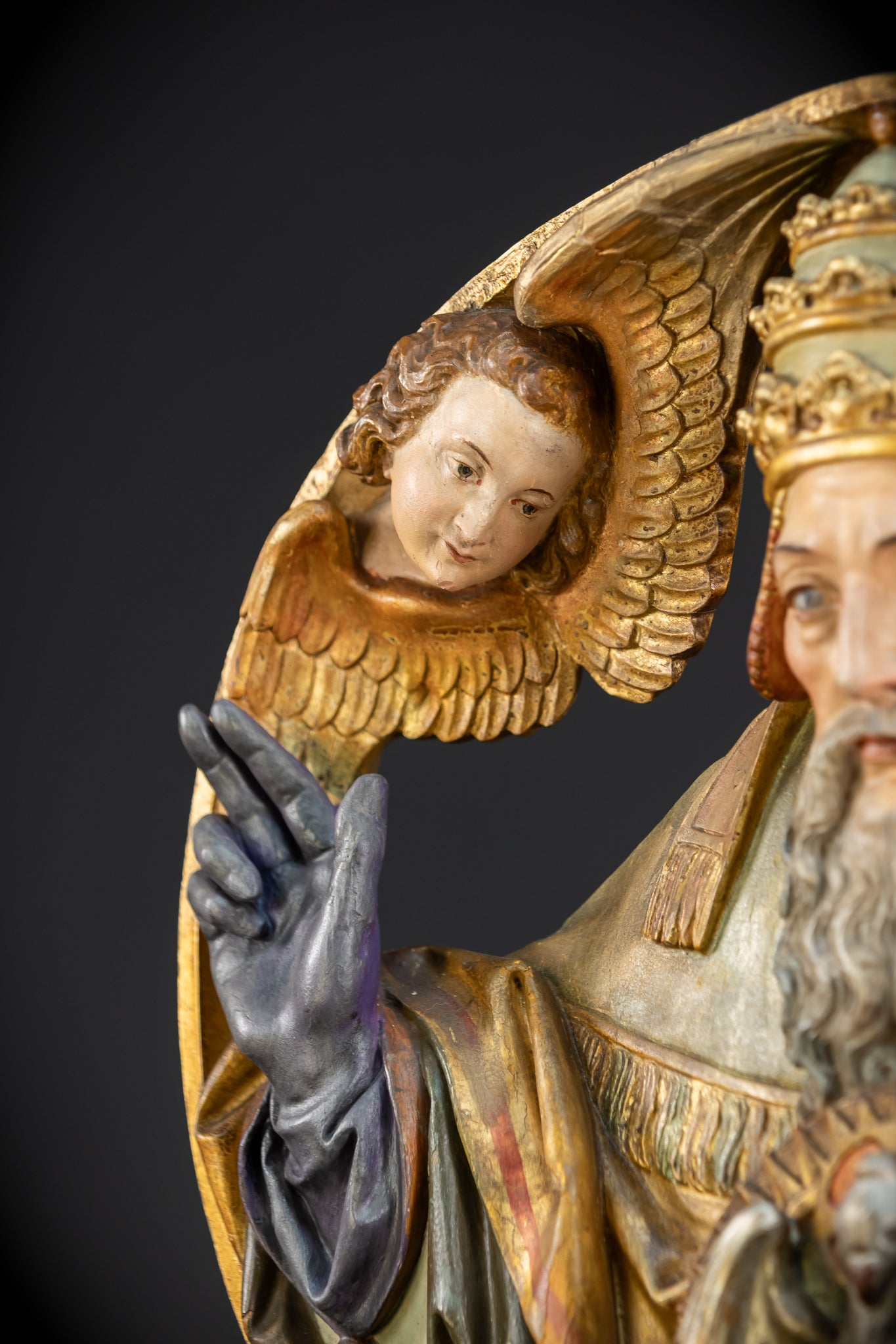 God the Father w Holy Spirit Baroque 17.3"