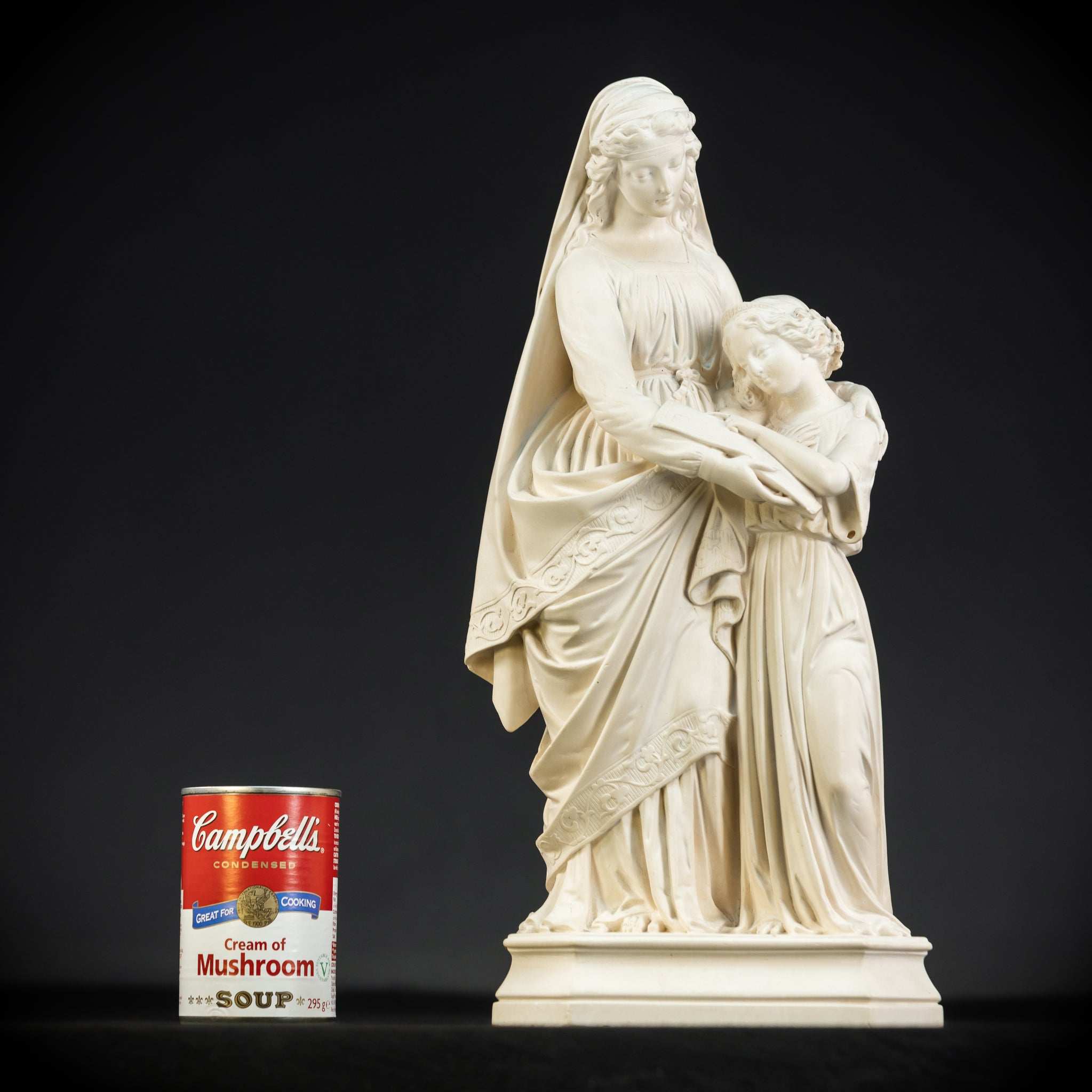 St Anne Teaching the Virgin Mary Meerschaum | 1800s Antique | 15.9"