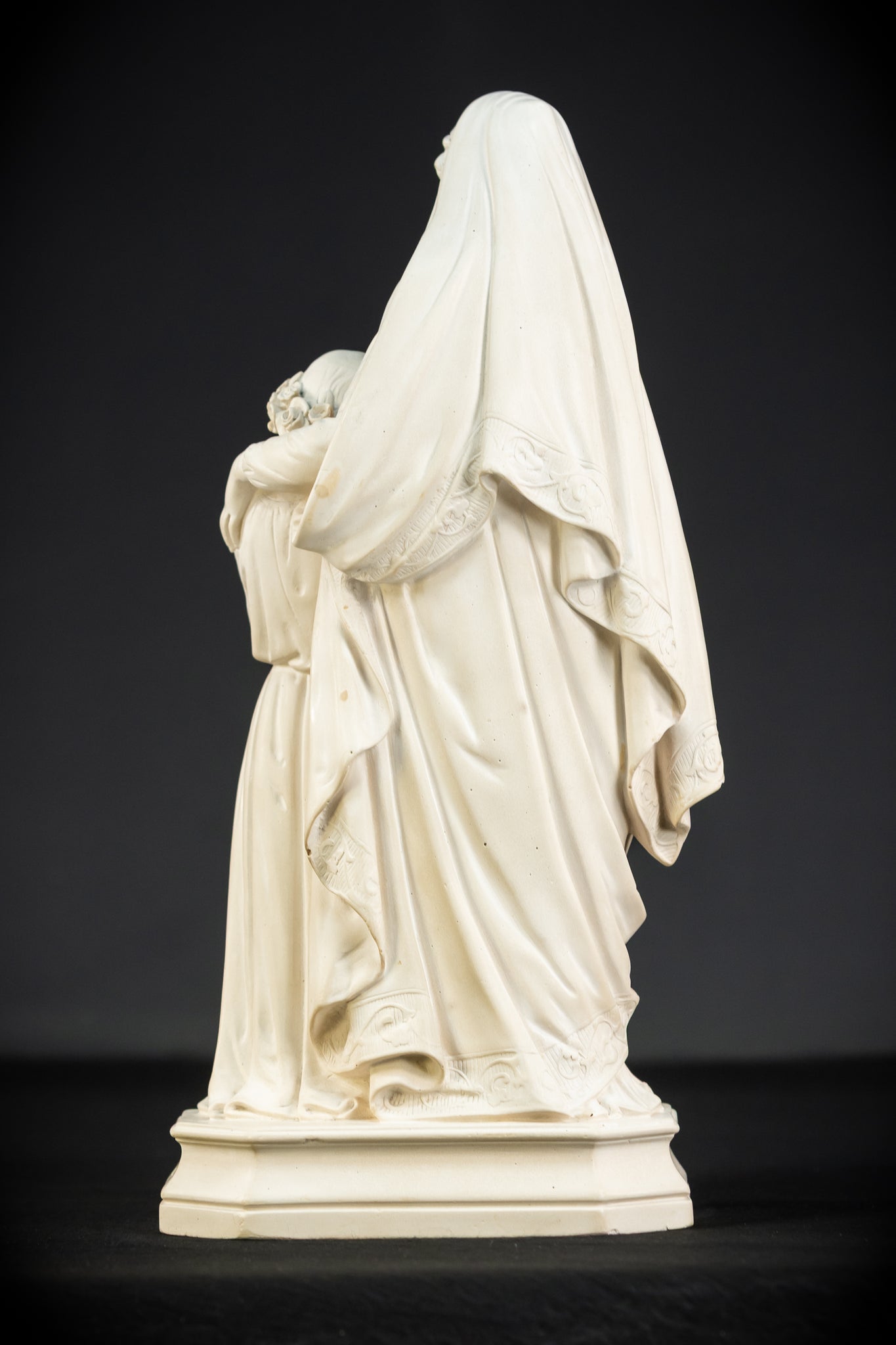 St Anne Teaching the Virgin Mary Meerschaum | 1800s Antique | 15.9"