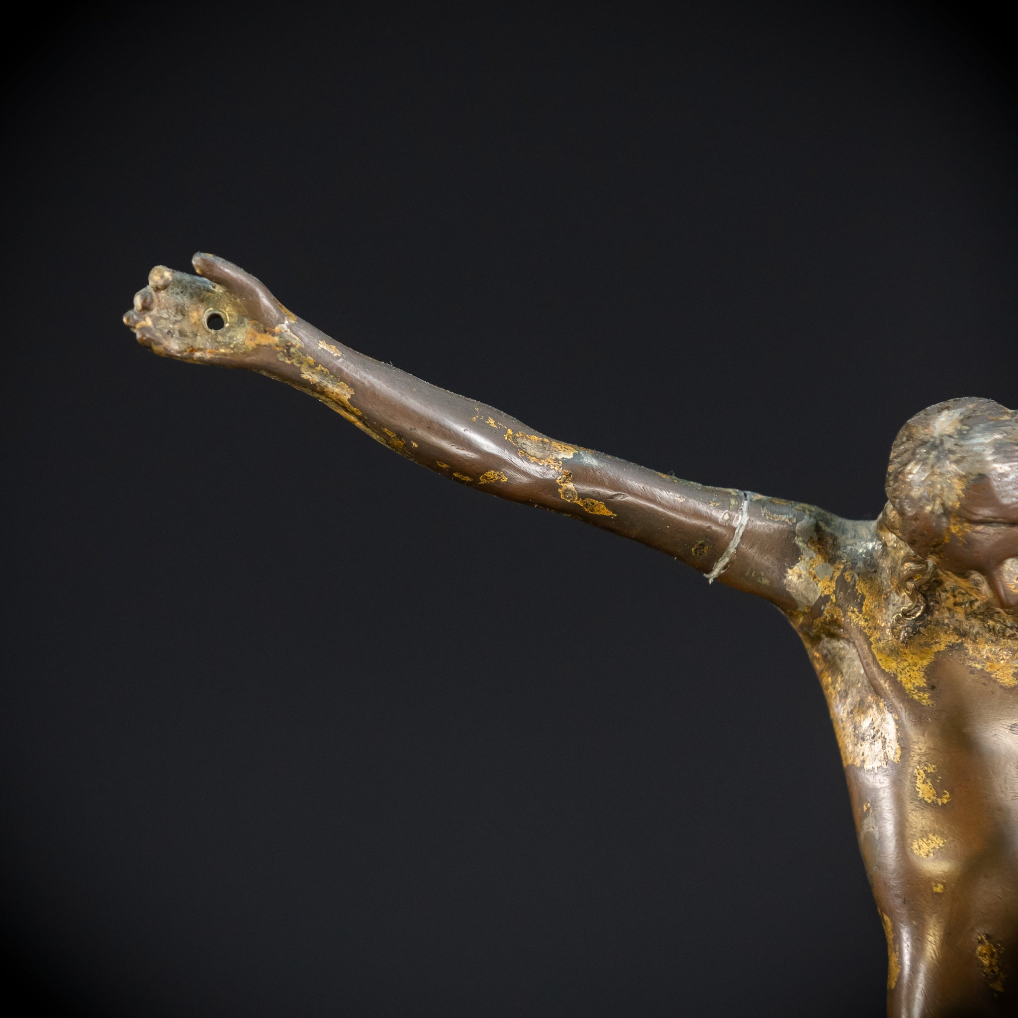 Corpus Christi Bronze 1600s Renaissance | 9.6” / 24.5 cm