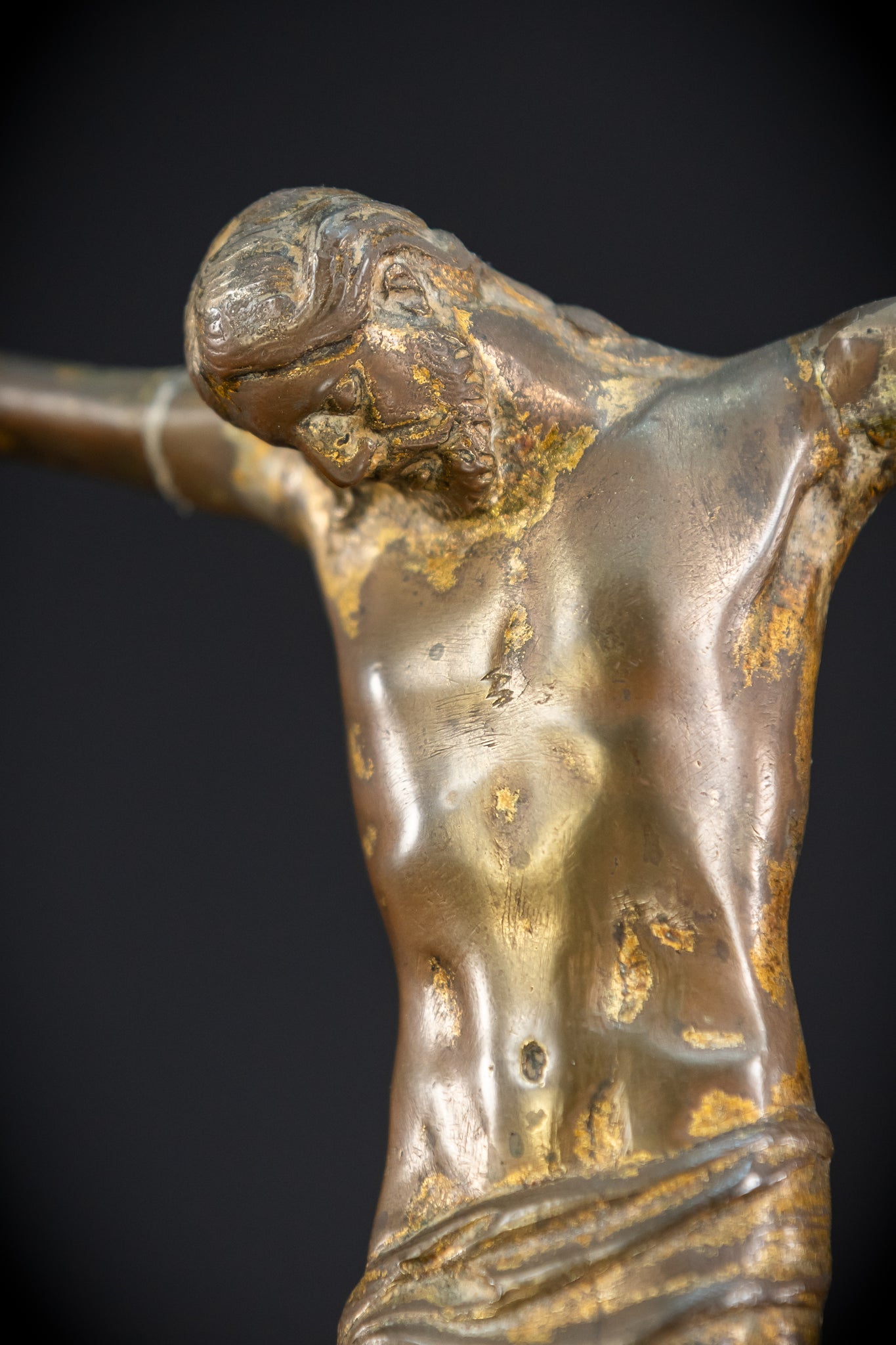 Corpus Christi Bronze 1600s Renaissance | 9.6” / 24.5 cm