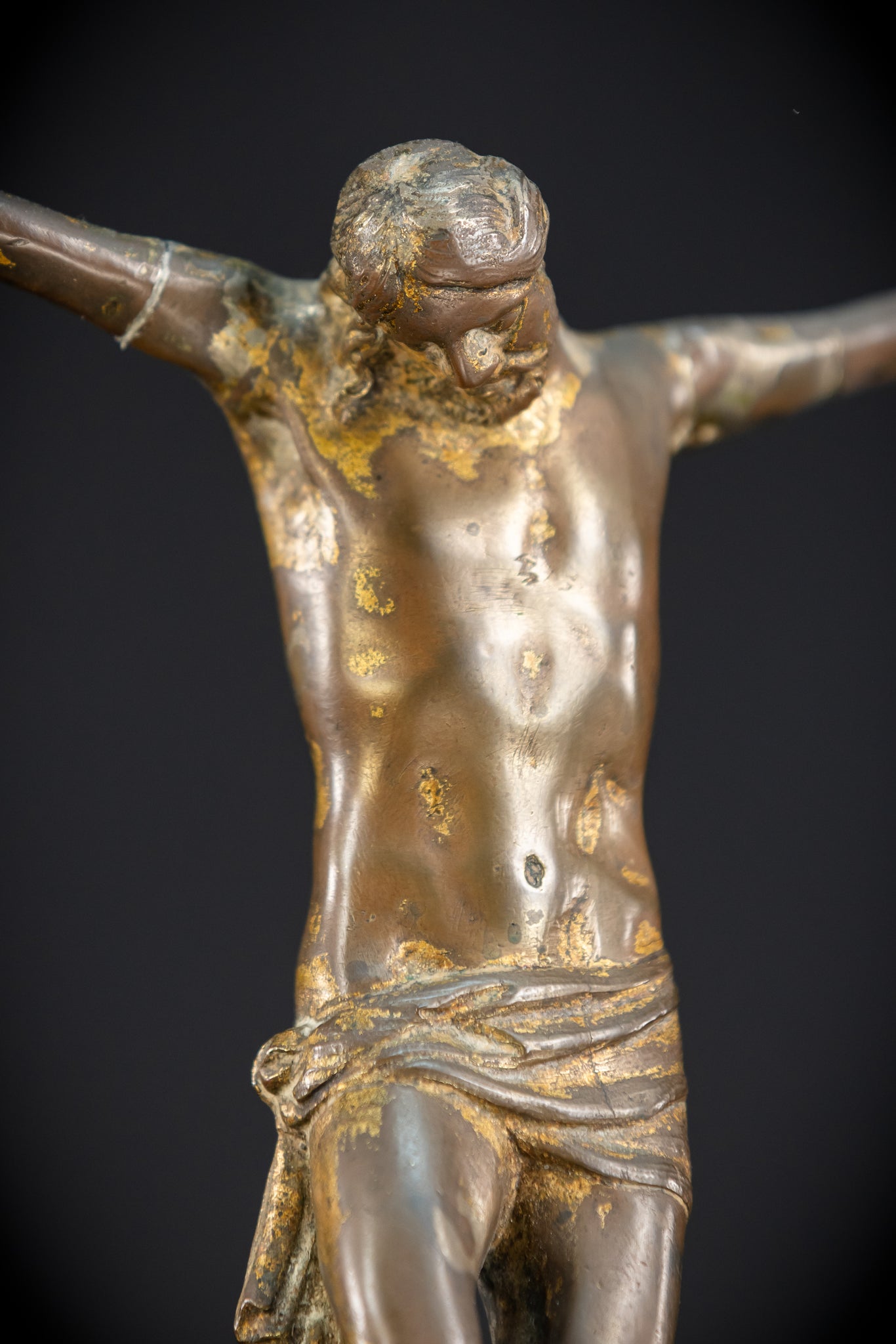 Corpus Christi Bronze 1600s Renaissance | 9.6” / 24.5 cm