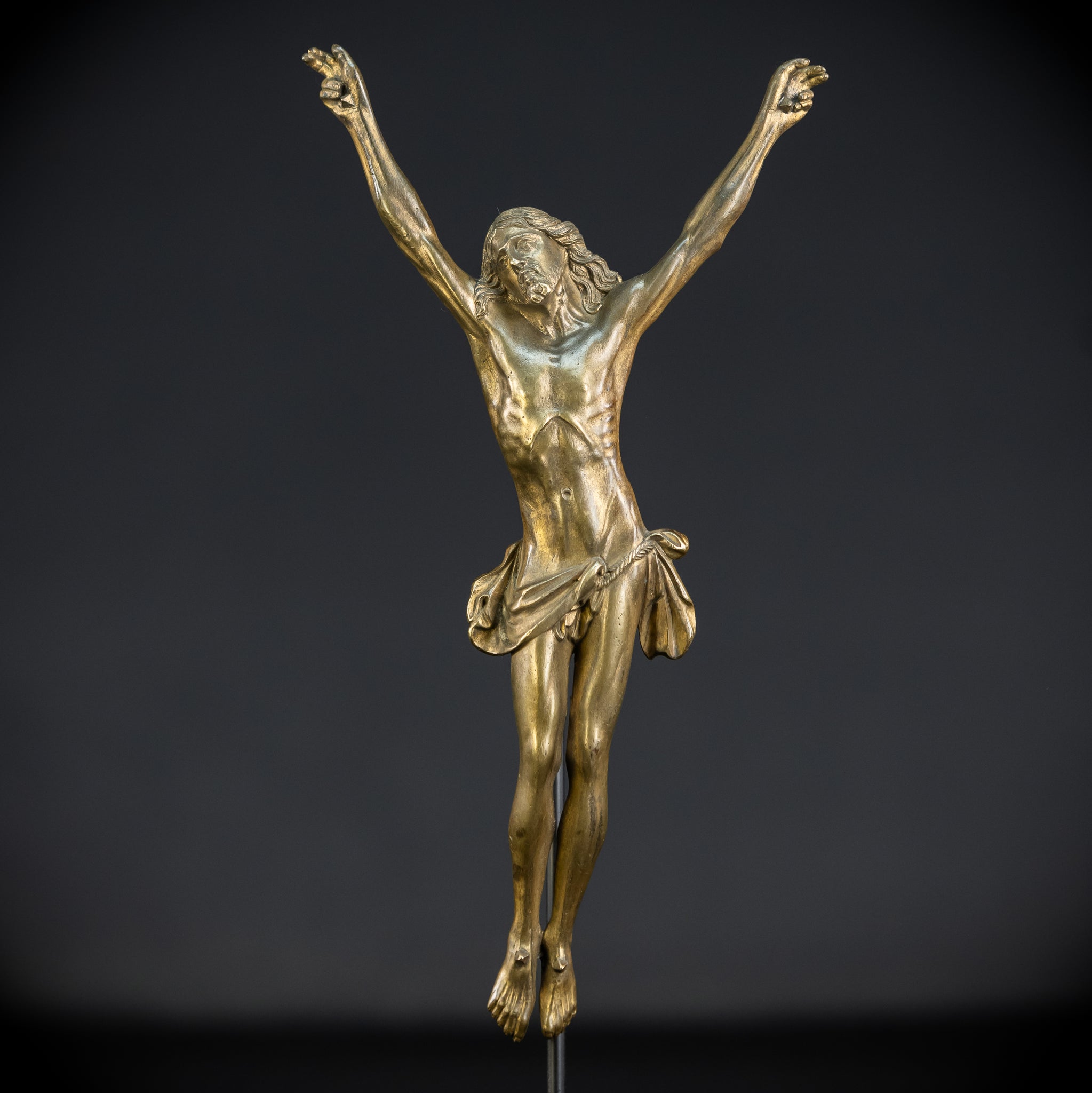 Corpus Christi Bronze 1700s Baroque | 8.7” / 22 cm