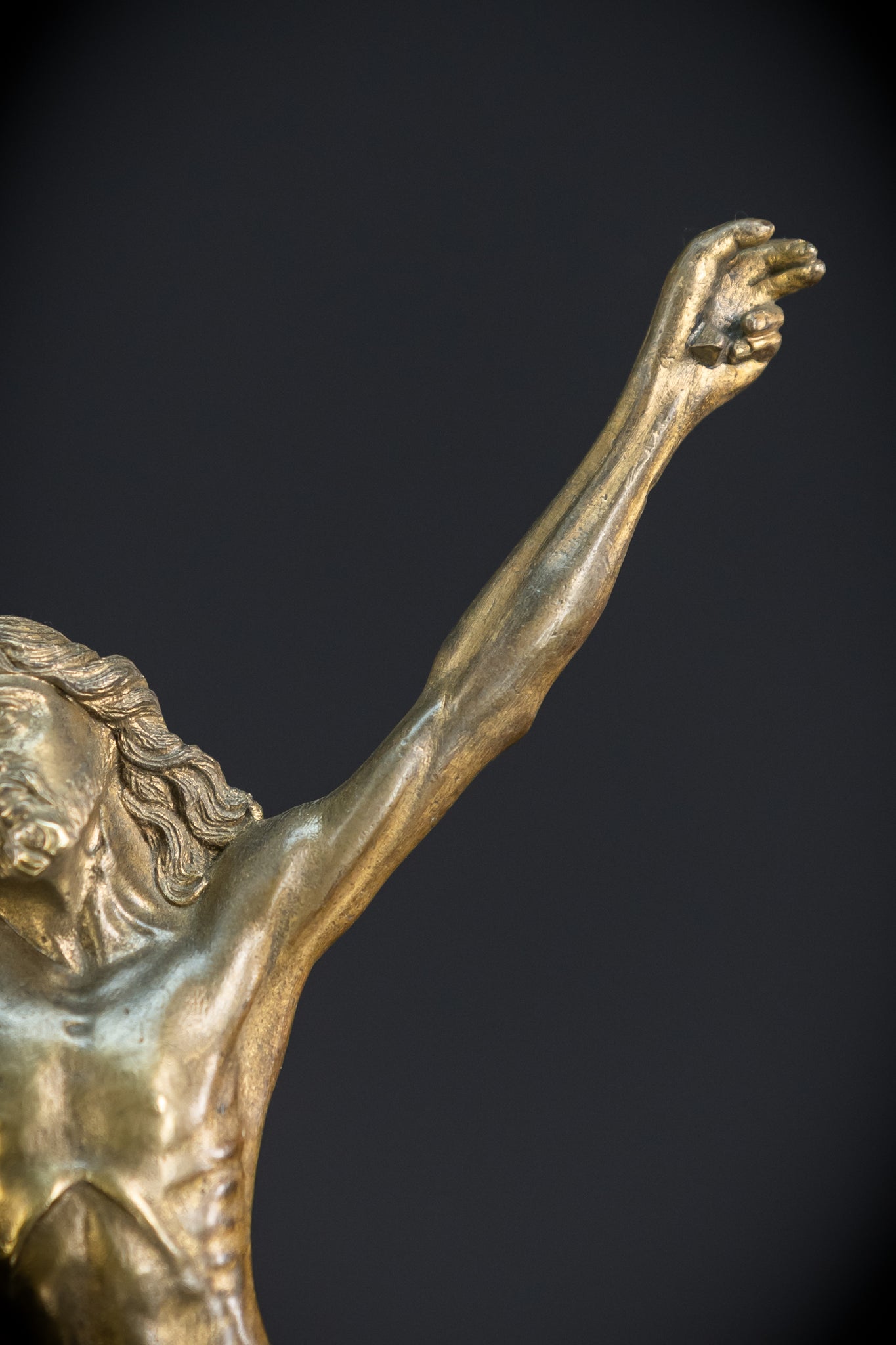 Corpus Christi Bronze 1700s Baroque | 8.7” / 22 cm