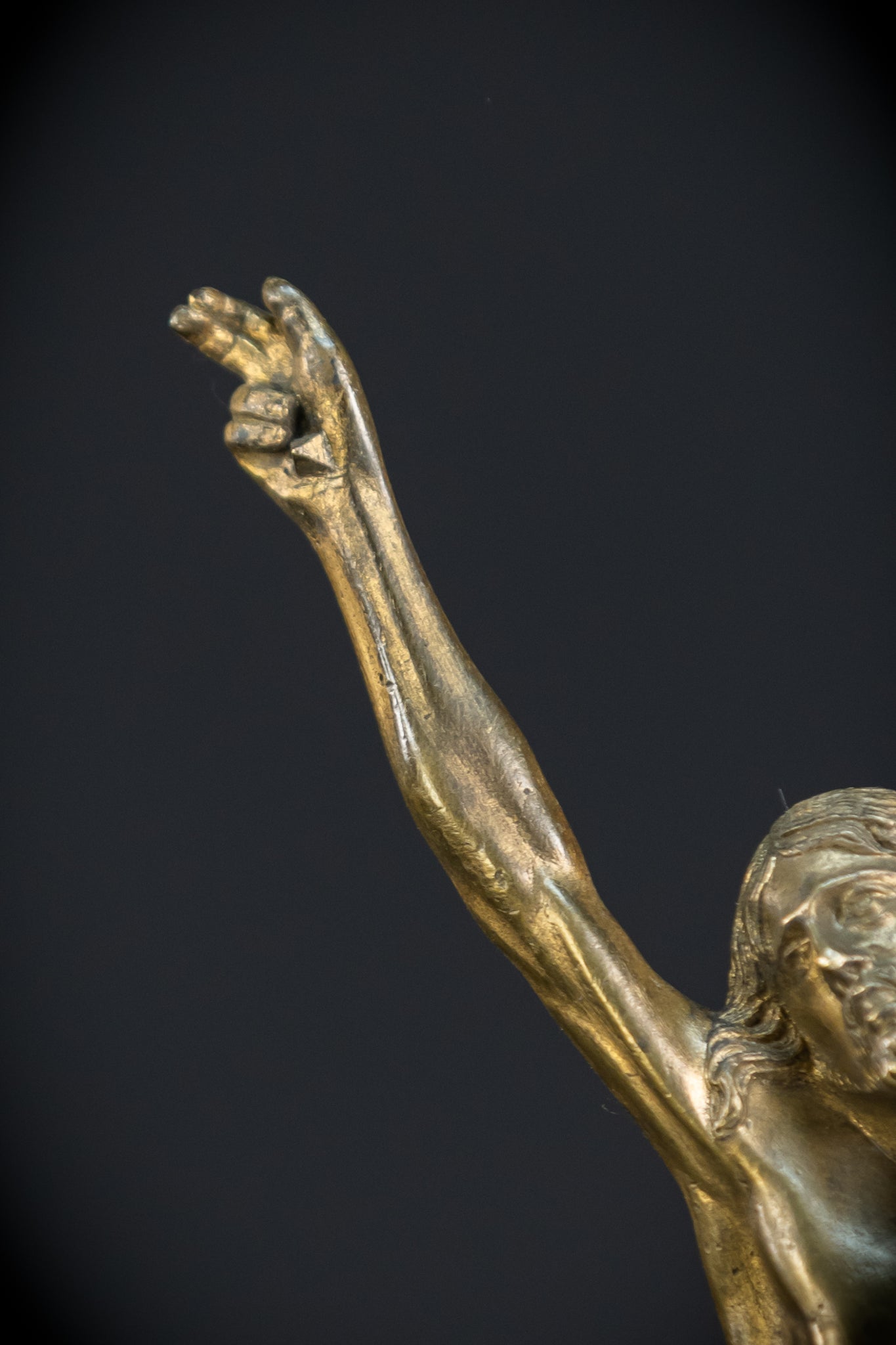 Corpus Christi Bronze 1700s Baroque | 8.7” / 22 cm