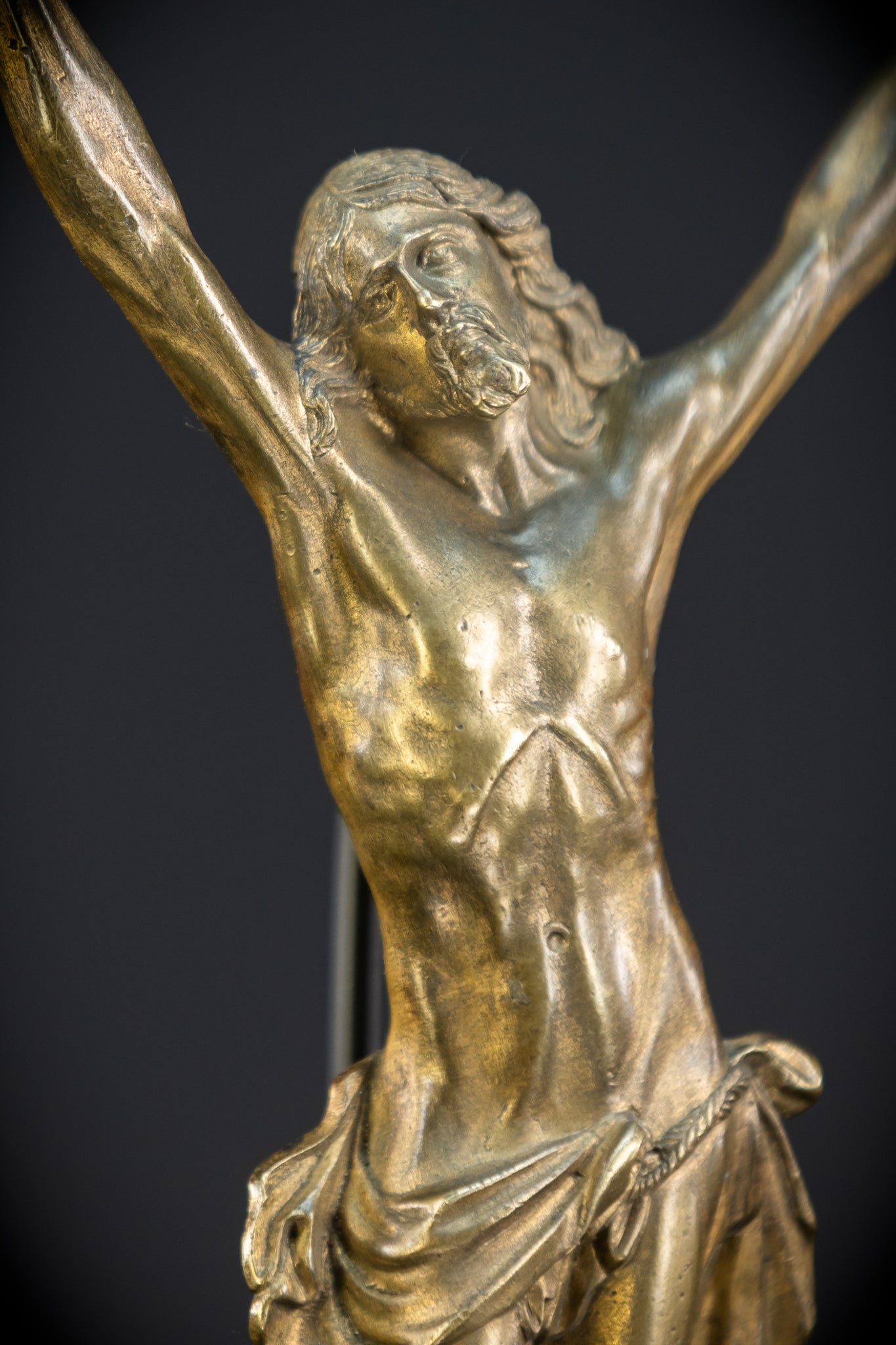Corpus Christi Bronze 1700s Baroque | 8.7” / 22 cm