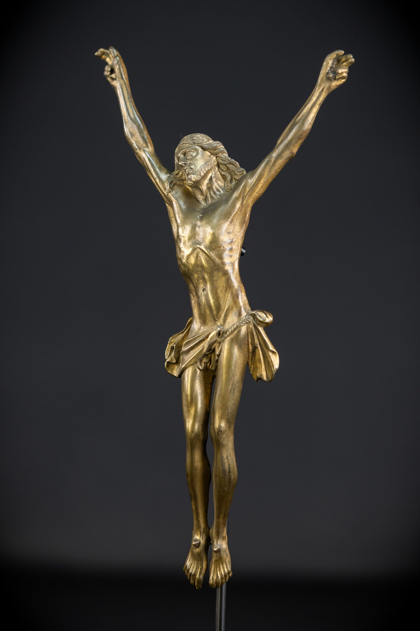 Corpus Christi Bronze 1700s Baroque | 8.7” / 22 cm