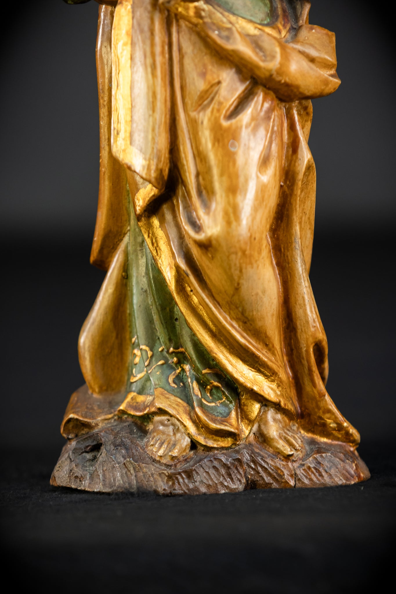 Saint Joseph with Infant Jesus | 1700s | 9.7"/ 25 cm