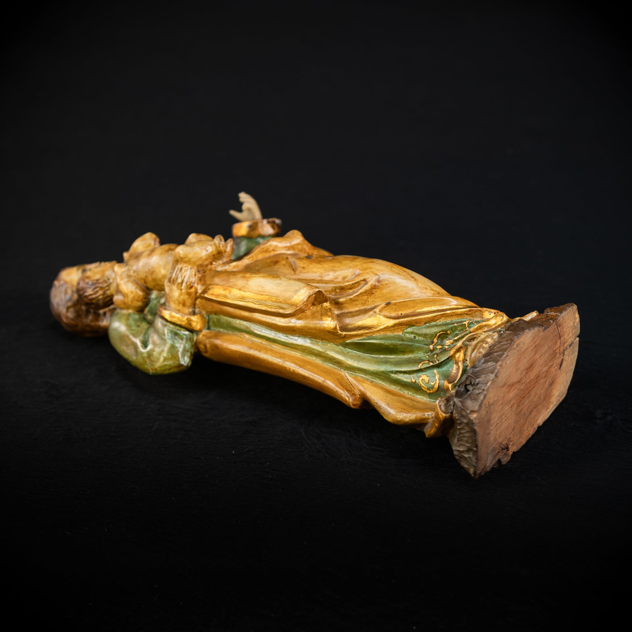 Saint Joseph with Infant Jesus | 1700s | 9.7"/ 25 cm