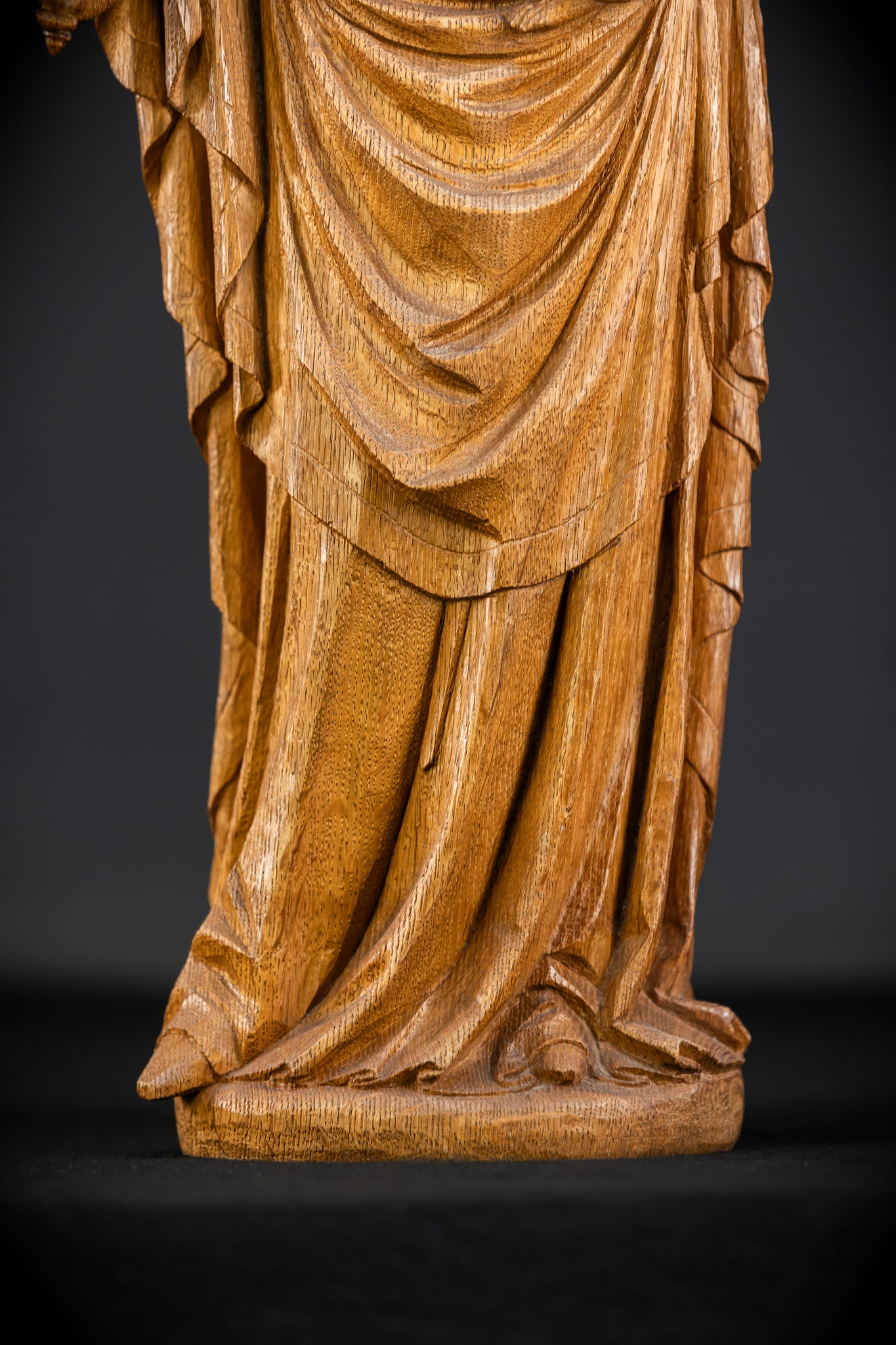 Virgin Mary Child Jesus Statue | 1800s | 20" / 51 cm