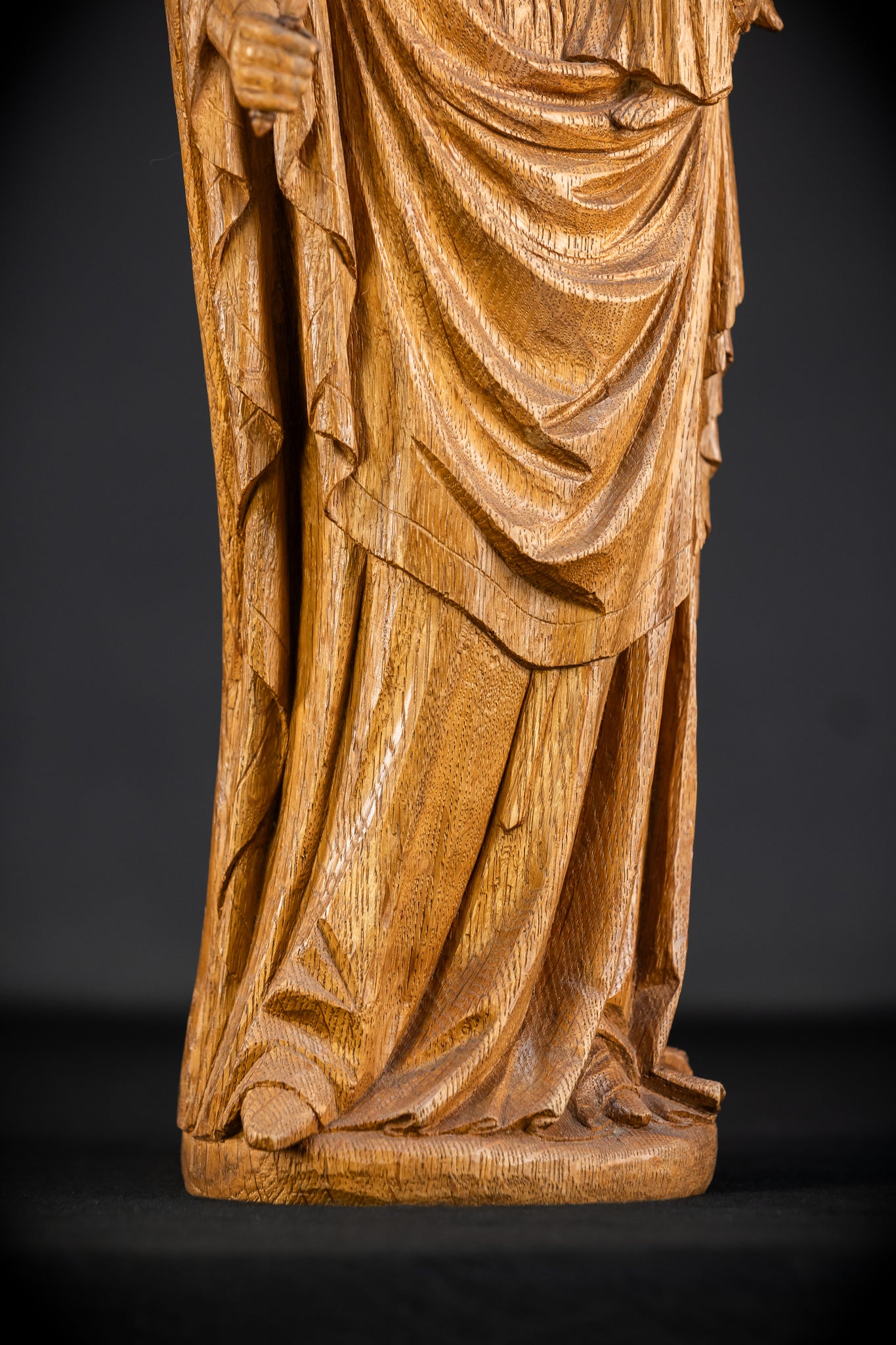 Virgin Mary Child Jesus Statue | 1800s | 20" / 51 cm