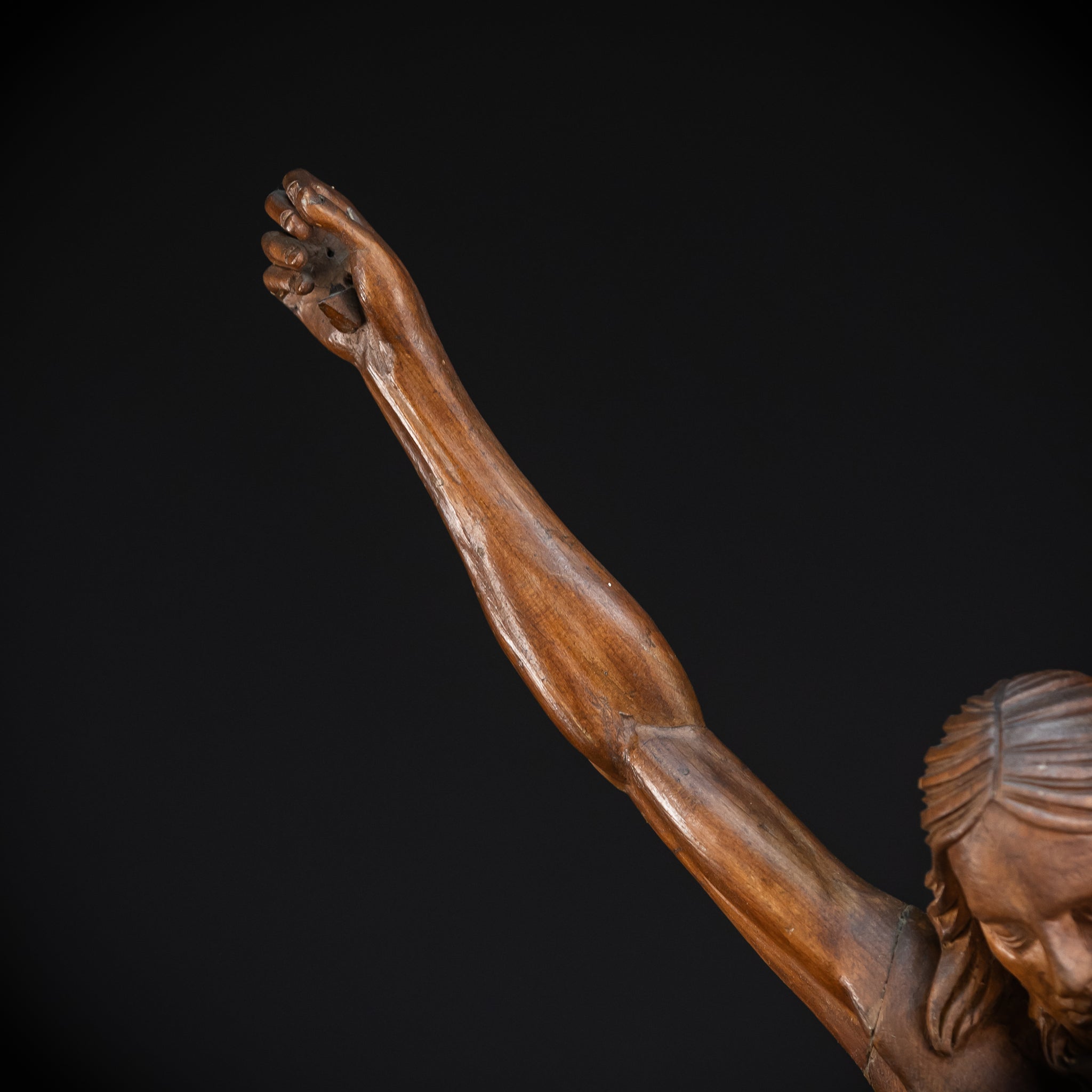 Corpus Christi Sculpture | Antique 1700s | 23.8" / 60.5 cm