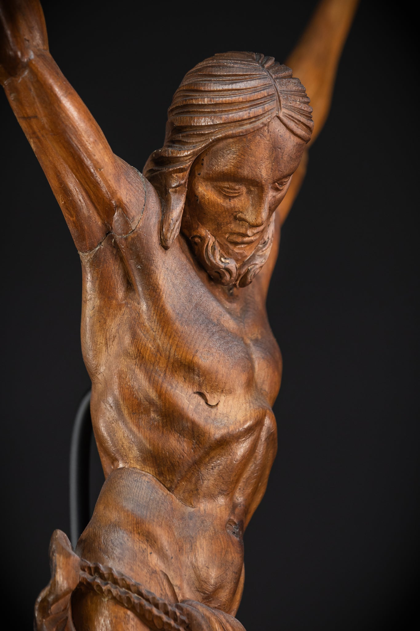 Corpus Christi Sculpture | Antique 1700s | 23.8" / 60.5 cm