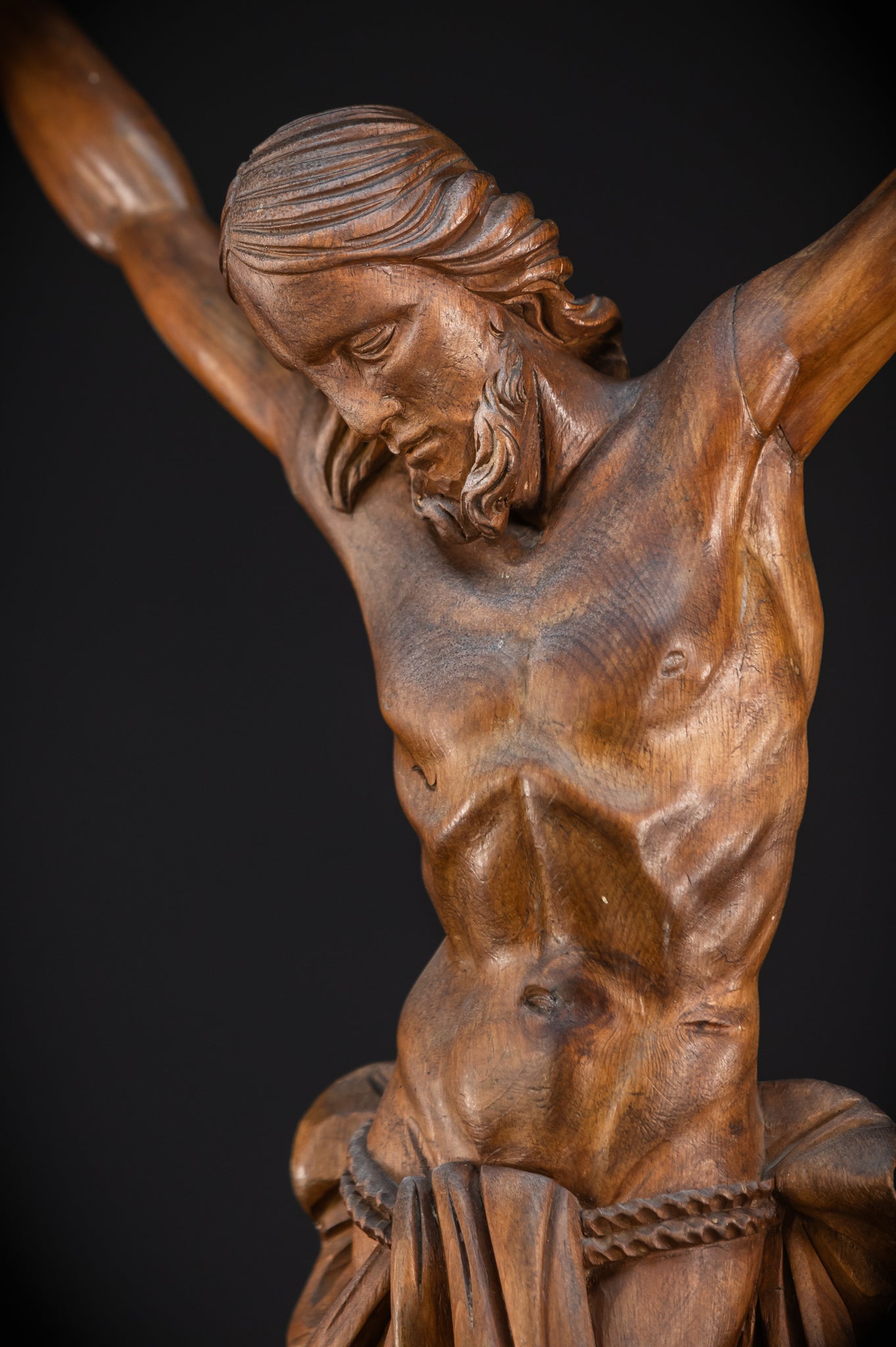 Corpus Christi Sculpture | Antique 1700s | 23.8" / 60.5 cm