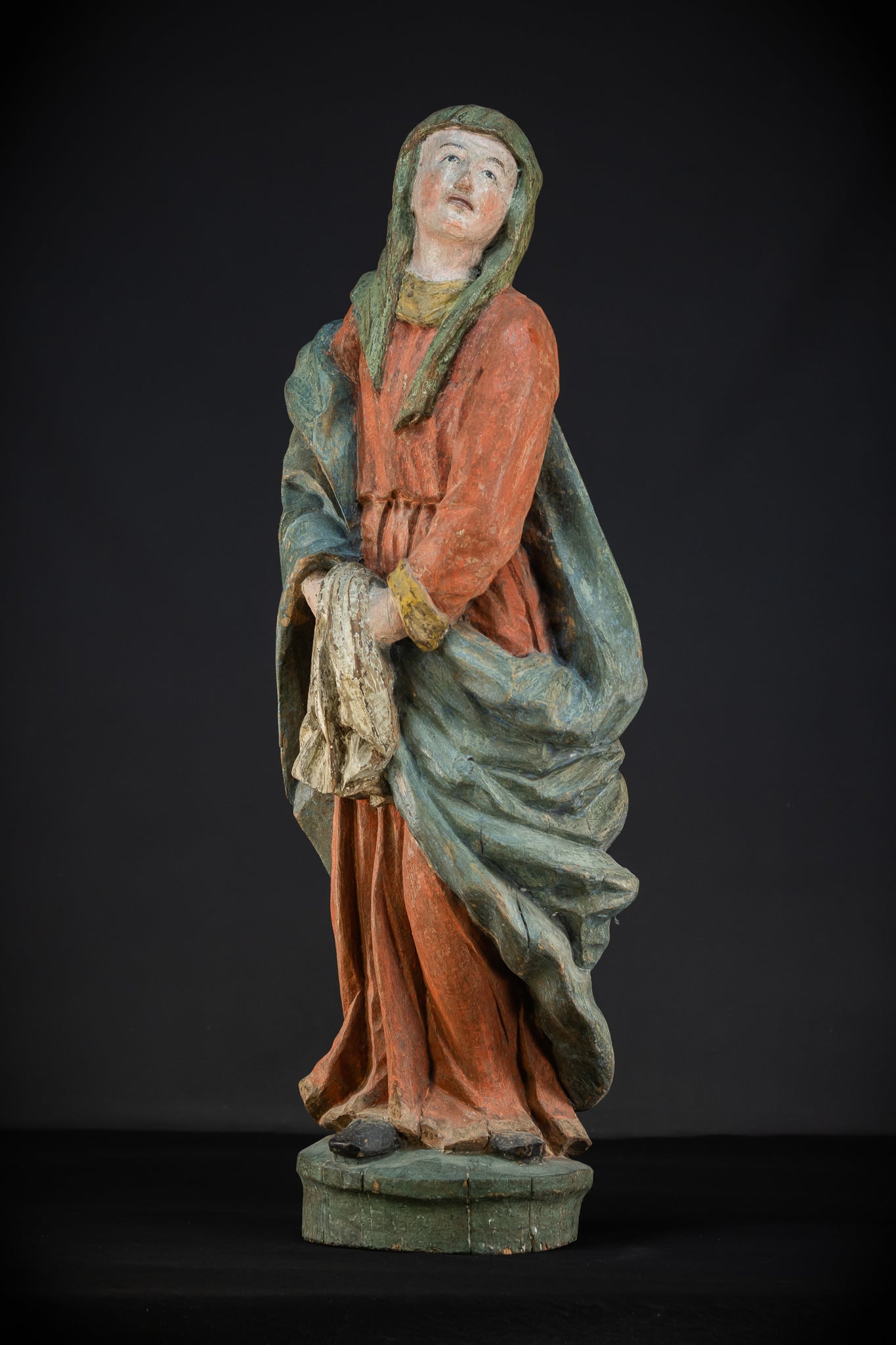 Sorrowful Virgin Mary Baroque Church | 1700s | 35.4"