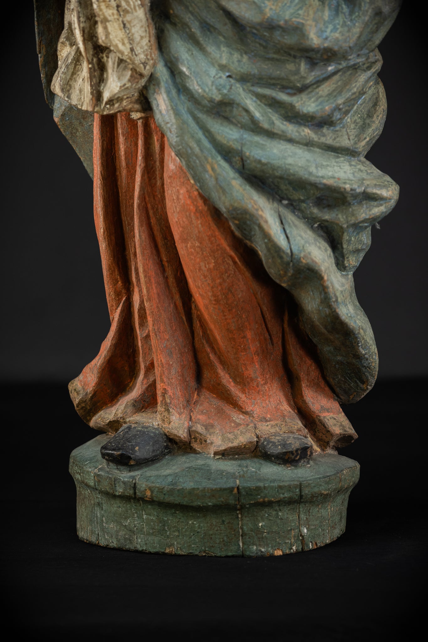 Sorrowful Virgin Mary Baroque Church | 1700s | 35.4"