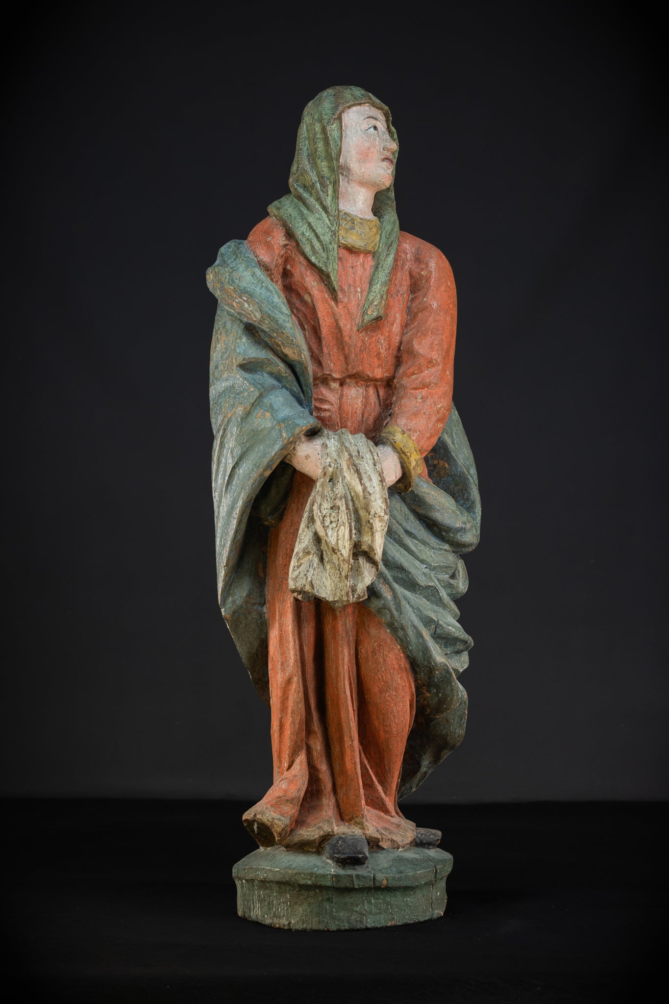 Sorrowful Virgin Mary Baroque Church | 1700s | 35.4"