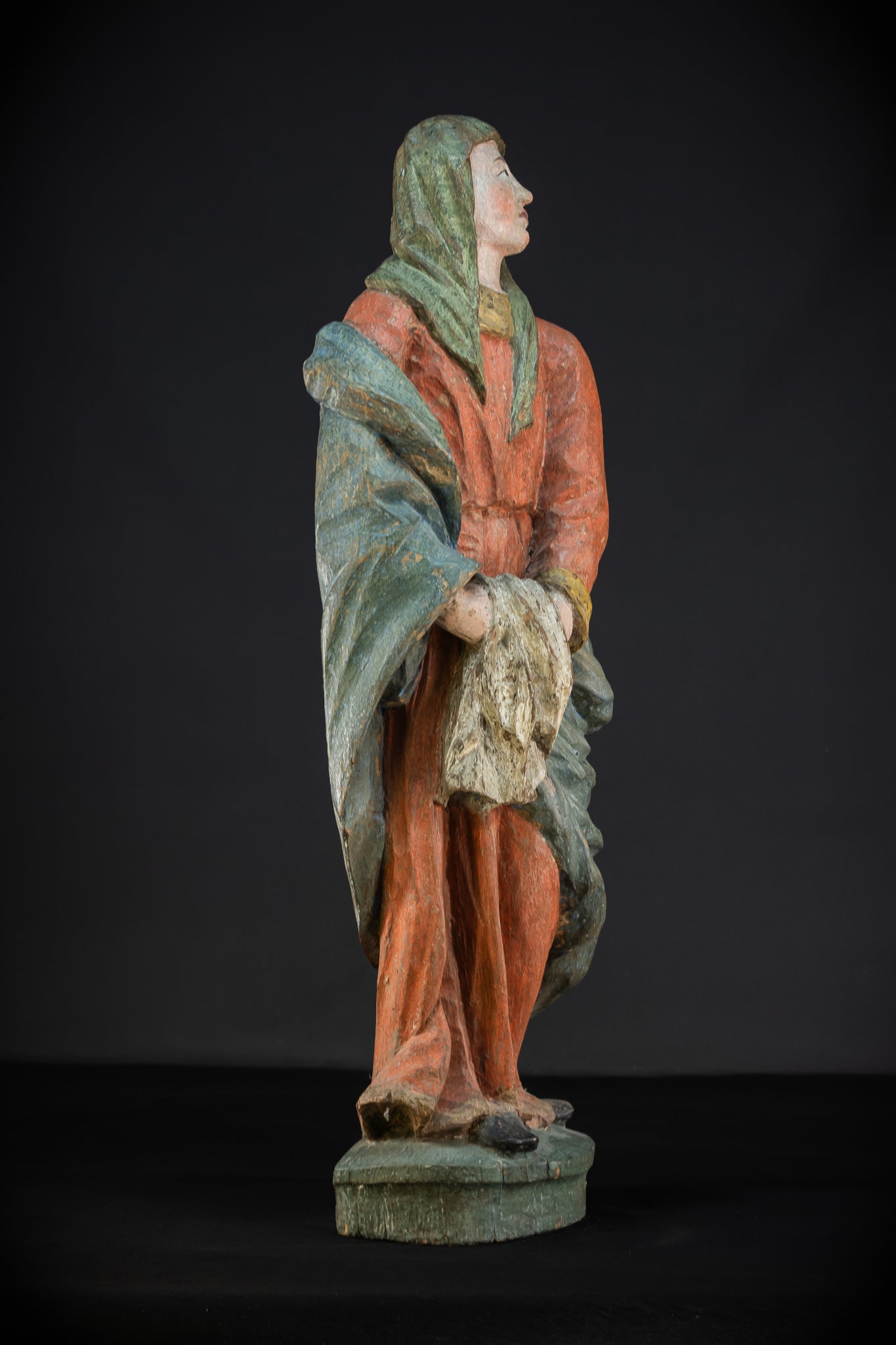 Sorrowful Virgin Mary Baroque Church | 1700s | 35.4"