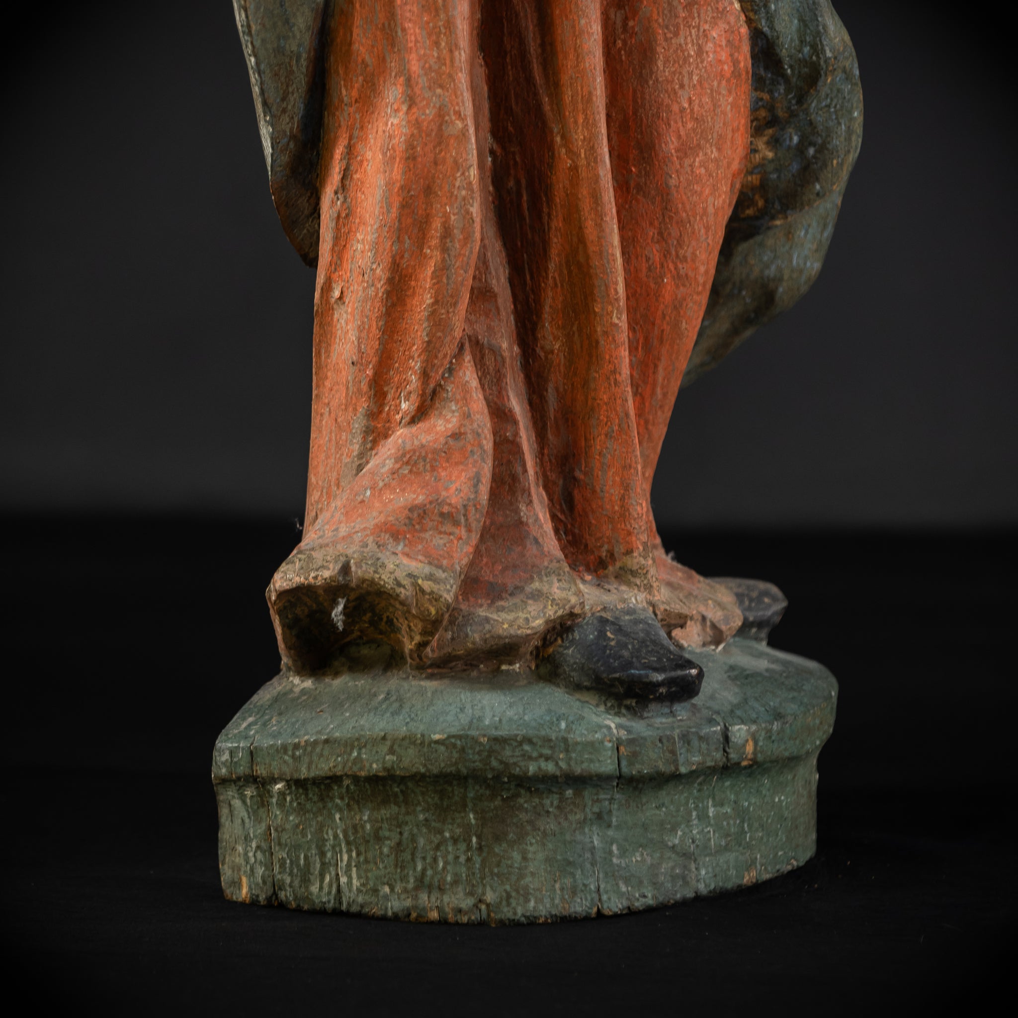 Sorrowful Virgin Mary Baroque Church | 1700s | 35.4"