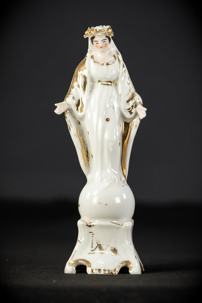 Virgin Mary Immaculate Conception Statue  |  Antique 7.9" / 20 cm