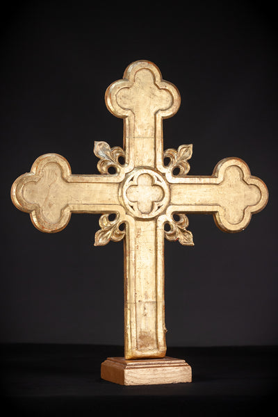Church Pulpit Cross Finial | 24.4" / 62 cm 