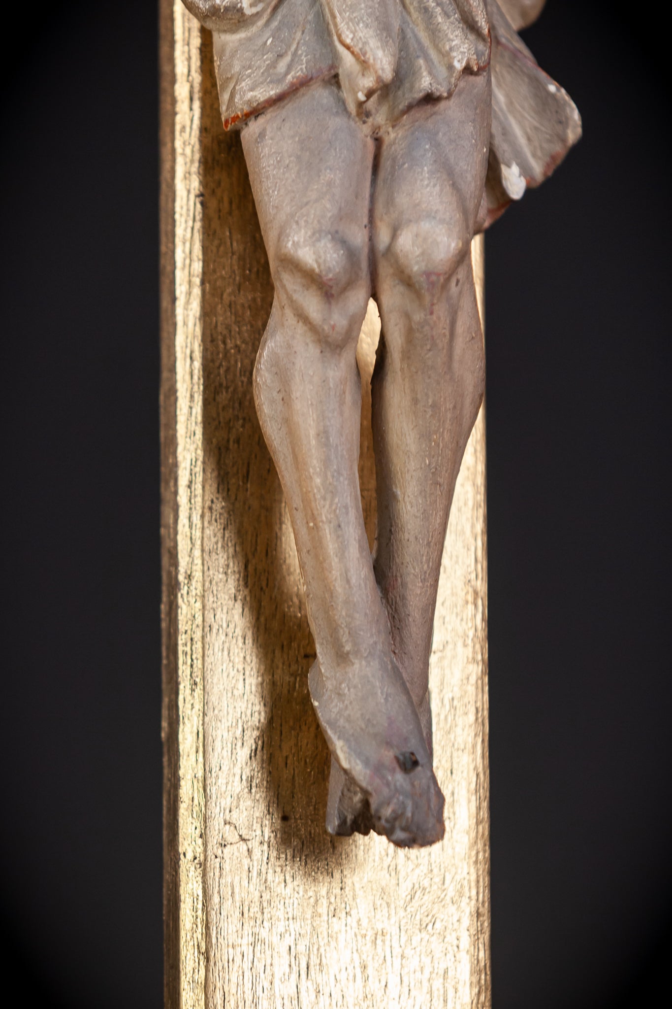 Wall Crucifix | 1800s Antique | 24"/ 61 cm