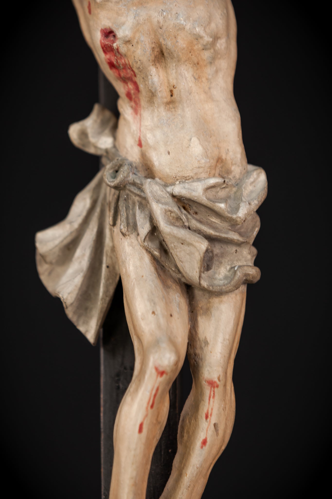 RESERVED for Greg: Altar Crucifix | 1700s Baroque | 26" / 66 cm