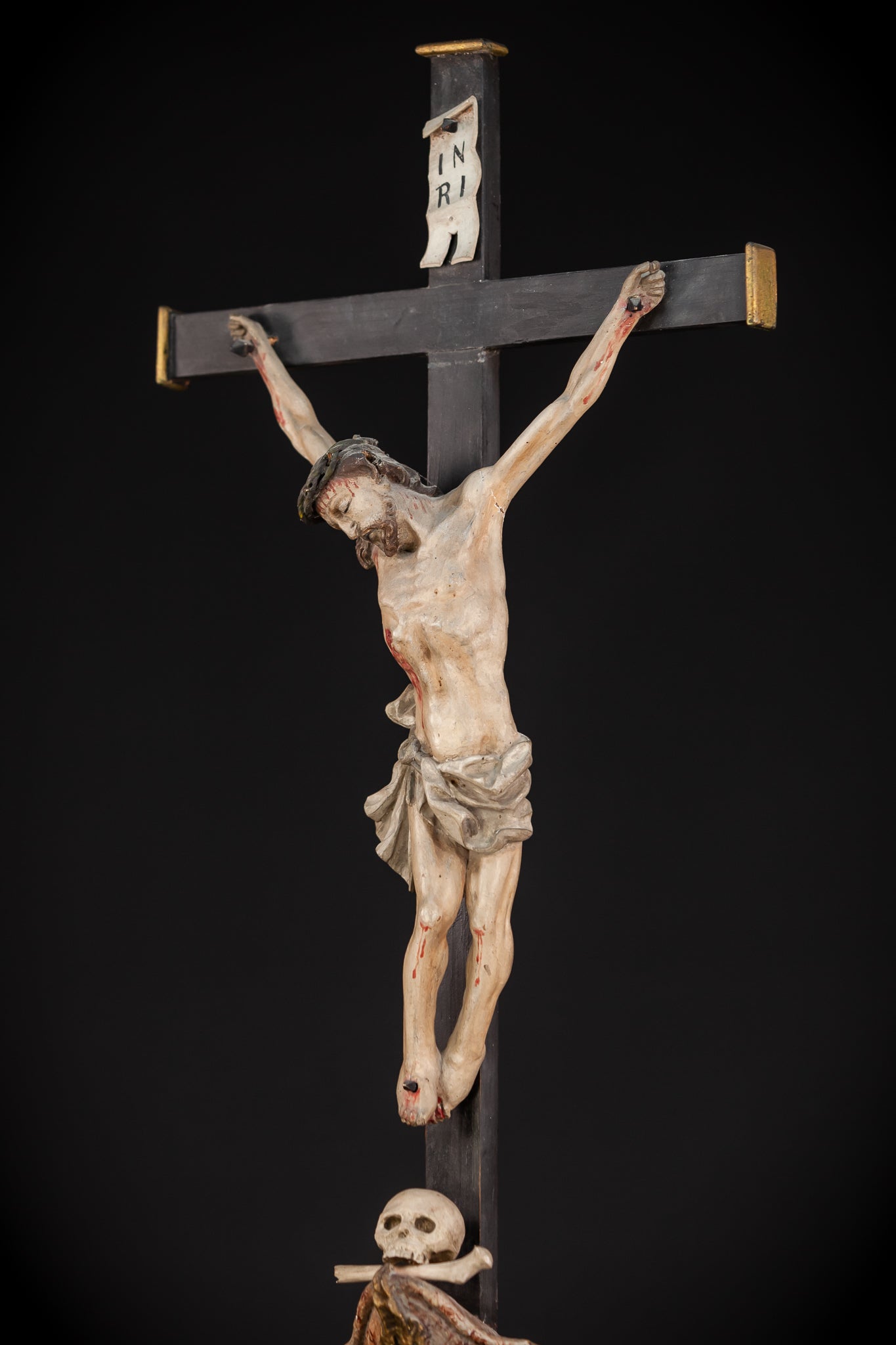 RESERVED for Greg: Altar Crucifix | 1700s Baroque | 26" / 66 cm