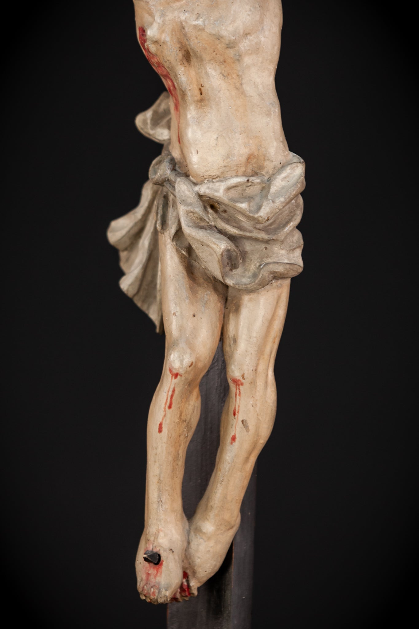 RESERVED for Greg: Altar Crucifix | 1700s Baroque | 26" / 66 cm