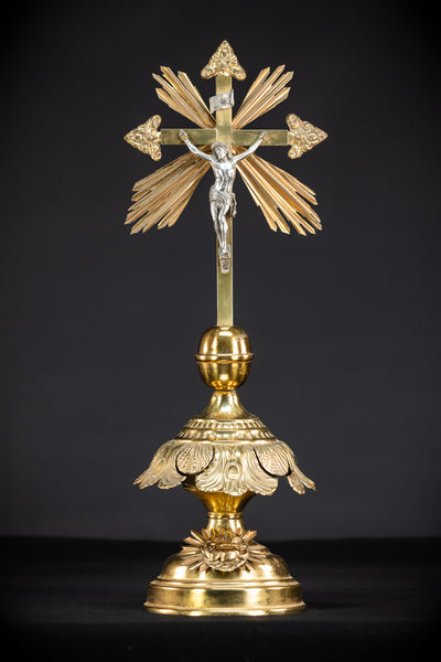 Altar Crucifix 1800s Antique | 24" / 61 cm