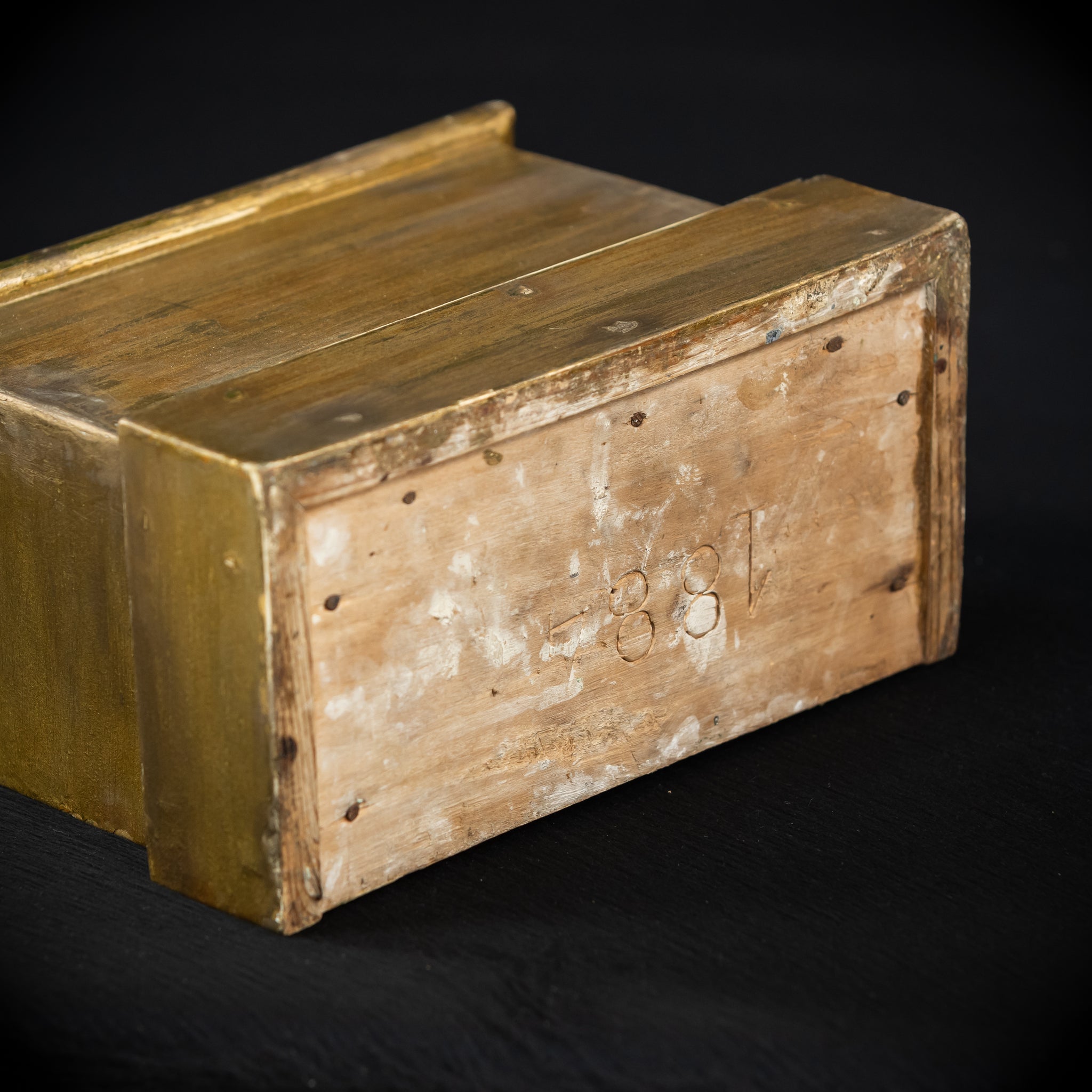 Wooden Altar Crucifix | 1884 Antique | 37.4" / 95 cm