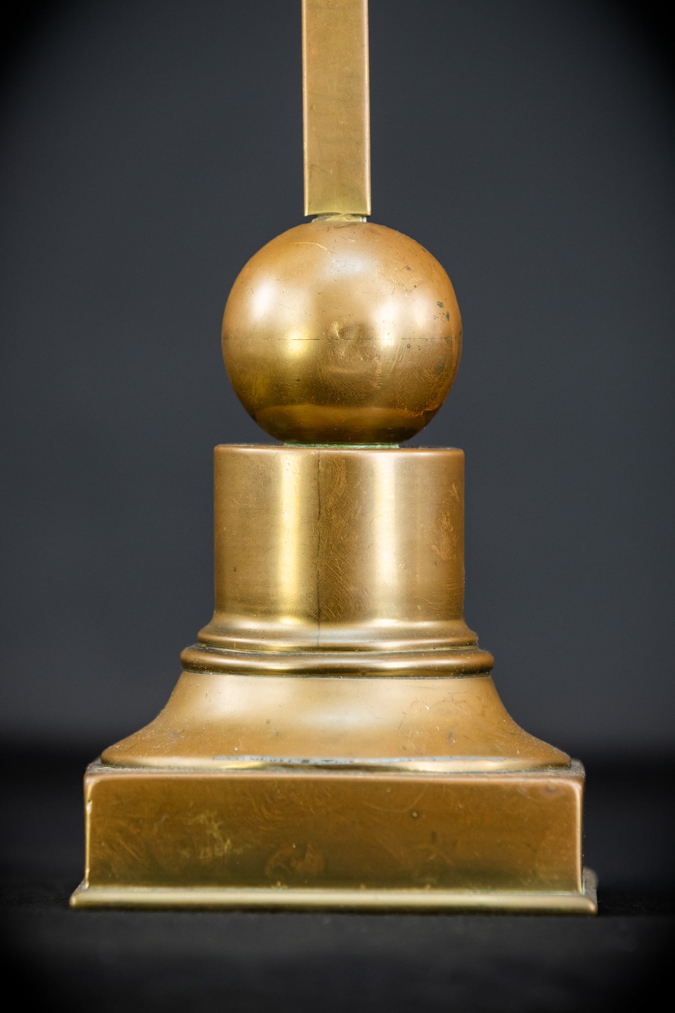 Altar Crucifix | French 1700s Gilded Bronze | 17.7"