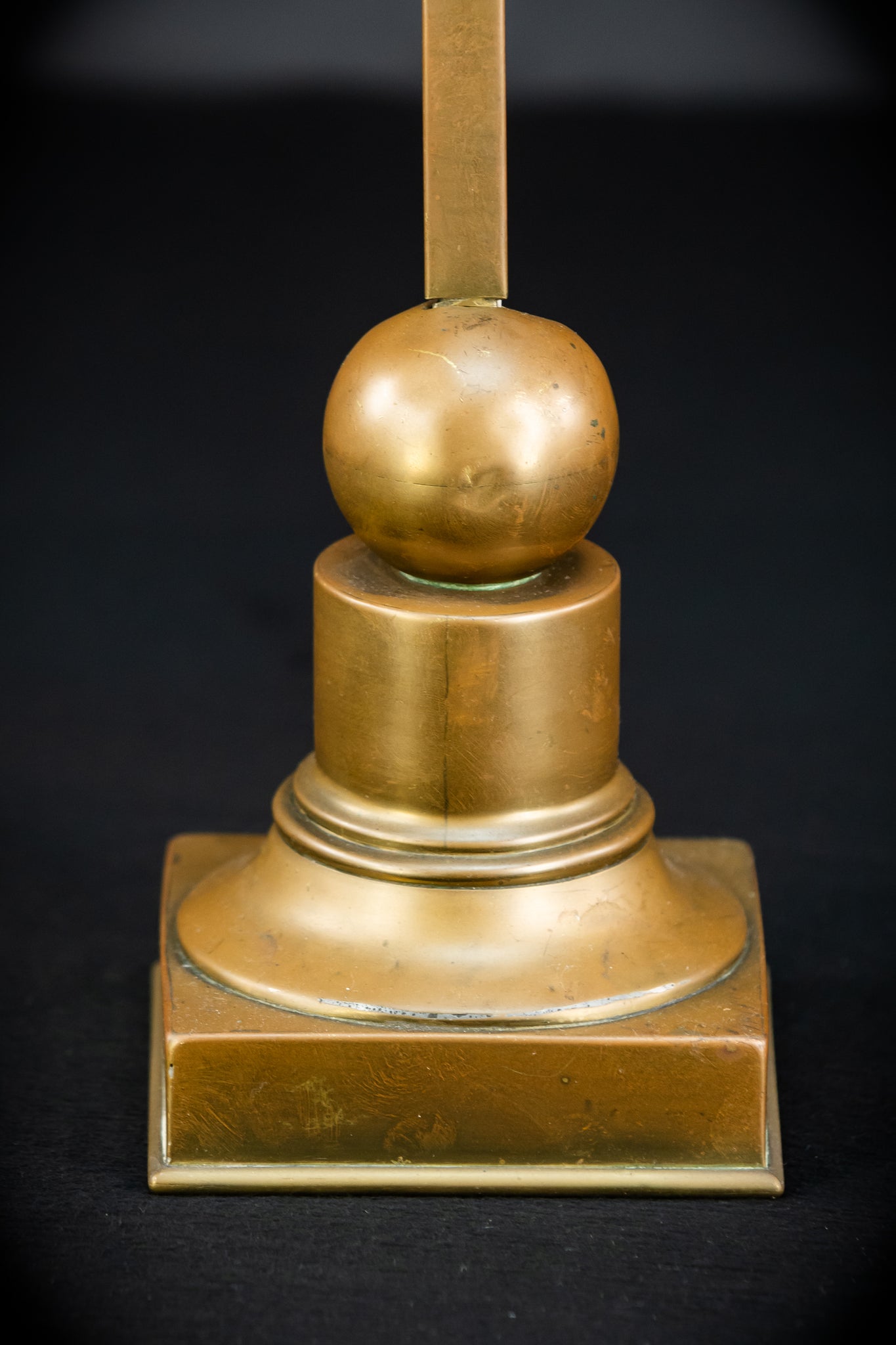 Altar Crucifix | French 1700s Gilded Bronze | 17.7"