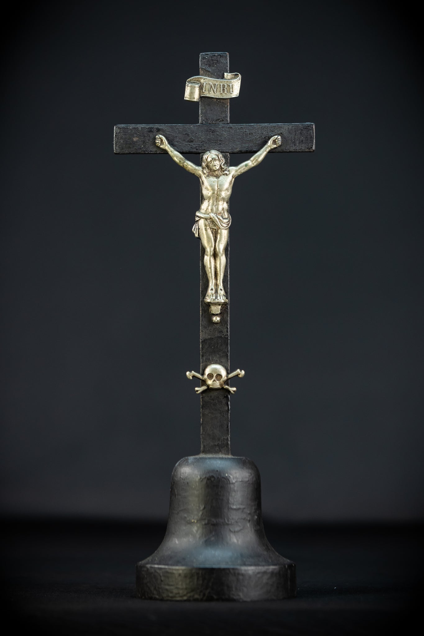 Wooden Altar Crucifix | 1700s | 13.8" / 35 cm