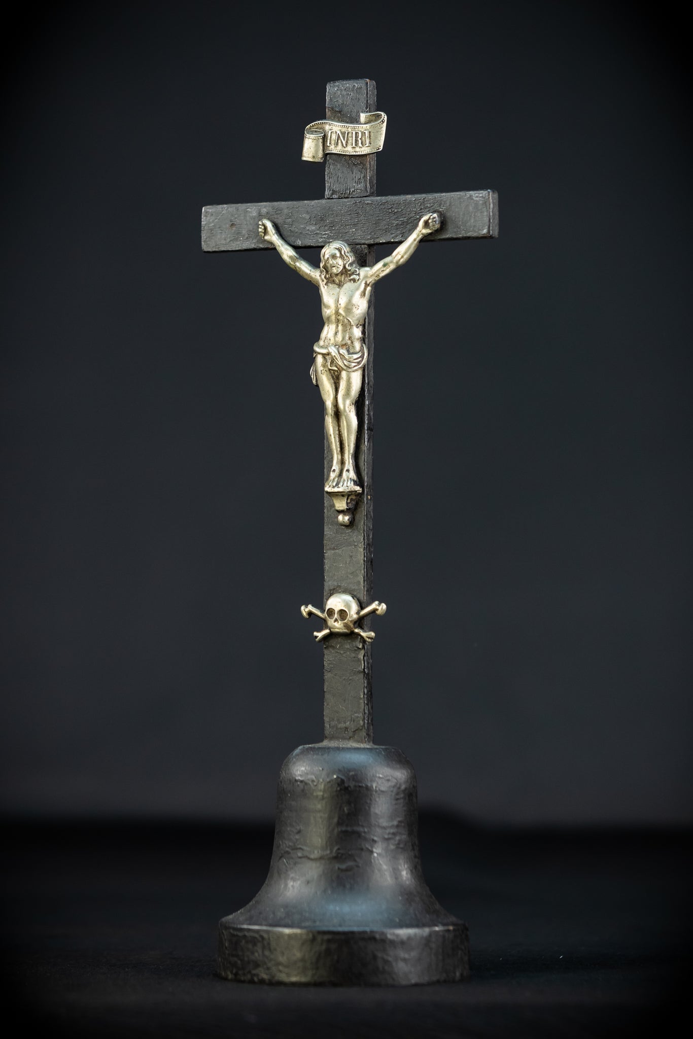Wooden Altar Crucifix | 1700s | 13.8" / 35 cm
