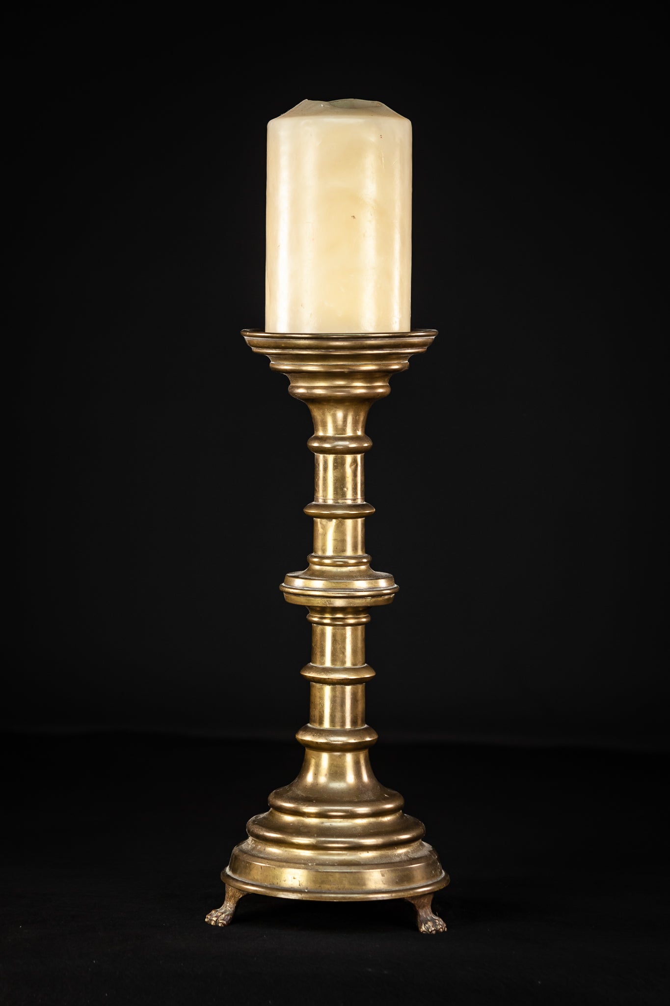 Candlestick Bronze 18.1" / 46 cm