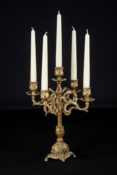 Candelabra Bronze 5 Lights 13.4''