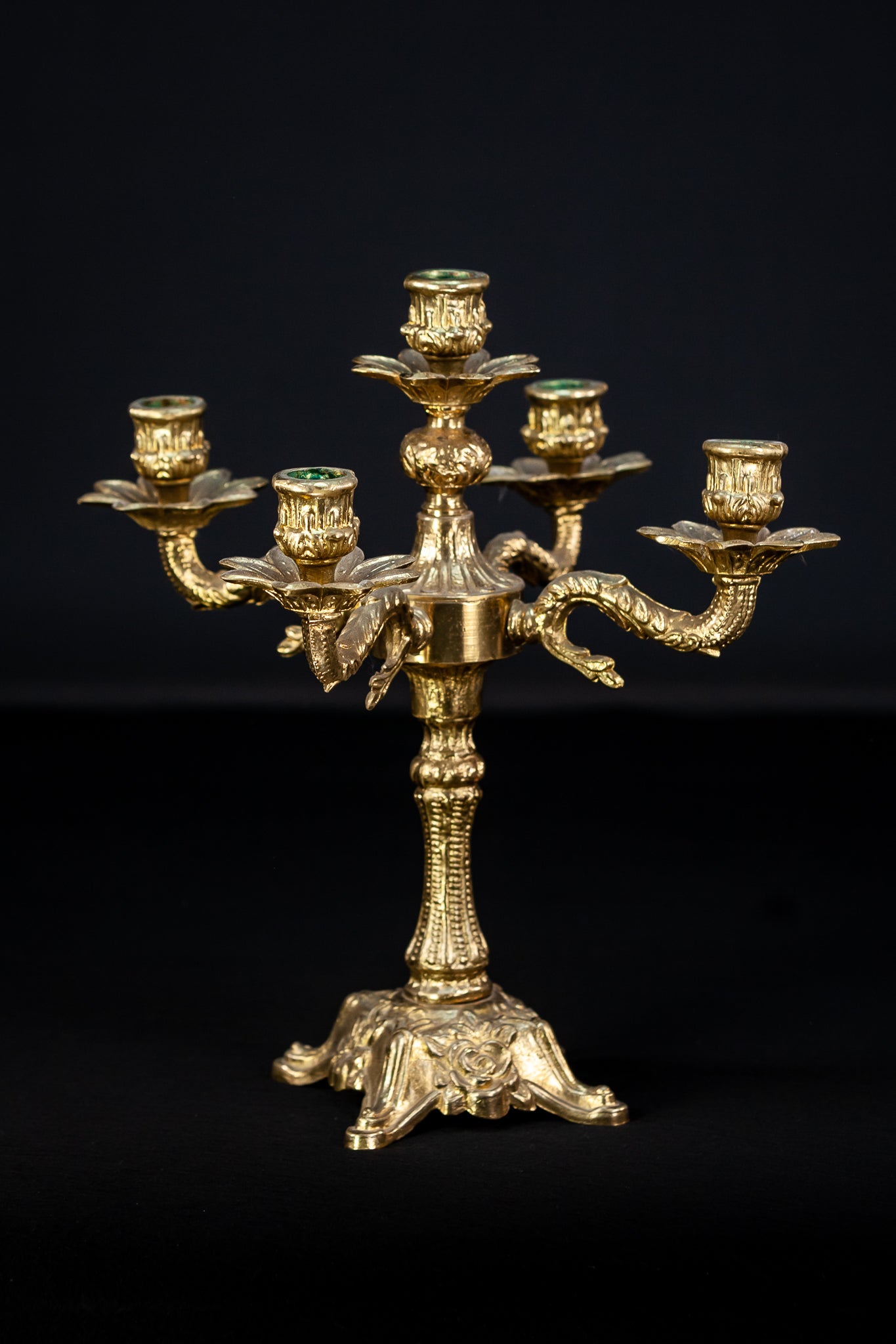 Candelabra Bronze 5 Lights 12.8''