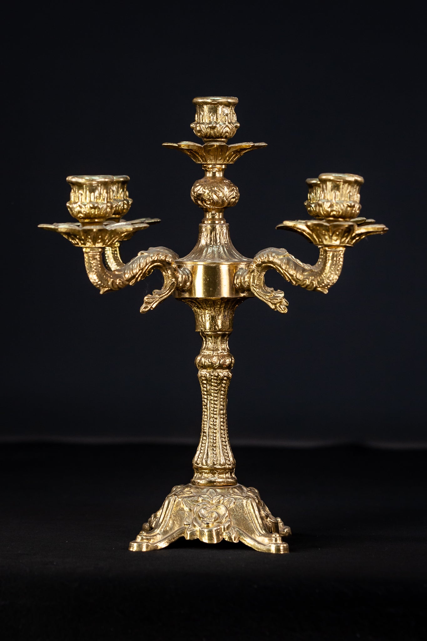 Candelabra Bronze 5 Lights 12.8''