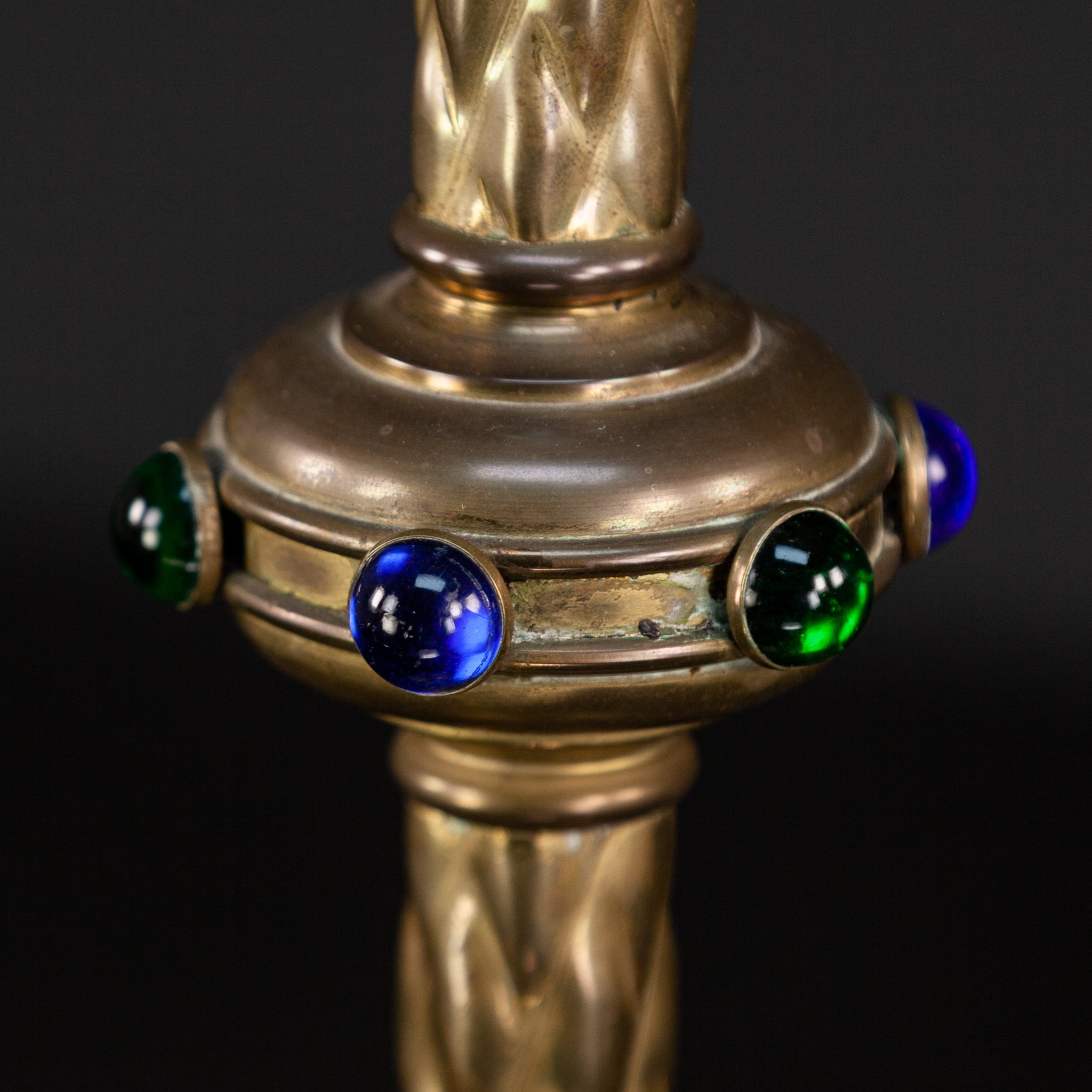 Candlesticks Pair | French Gothic  | 25.6"