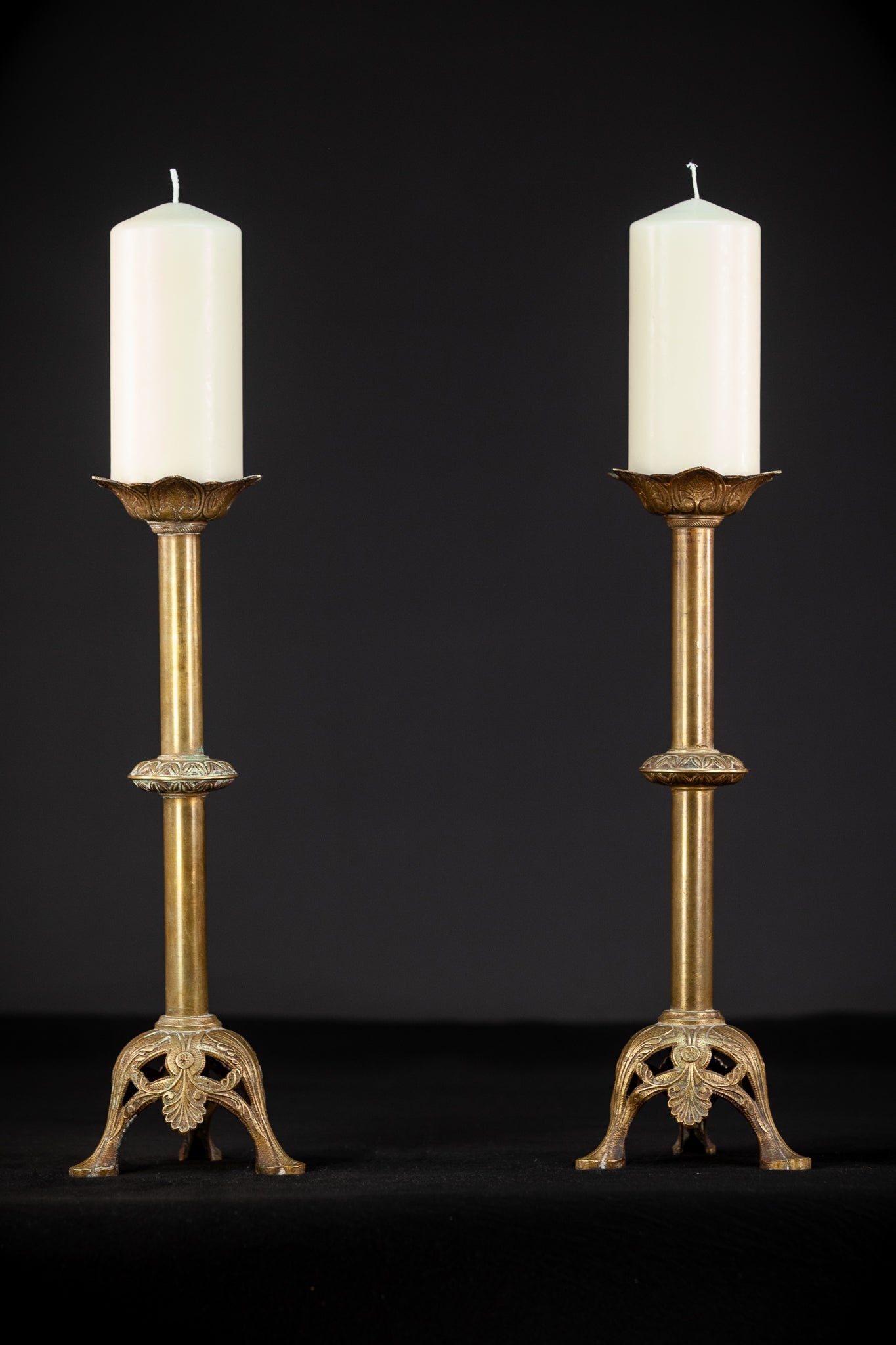 Candlesticks Pair | French 19th C | 16.1"