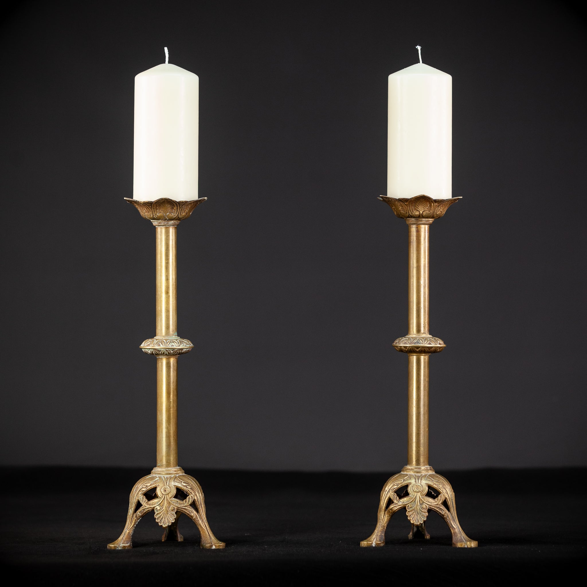 Candlesticks Pair | French 19th C | 16.1"