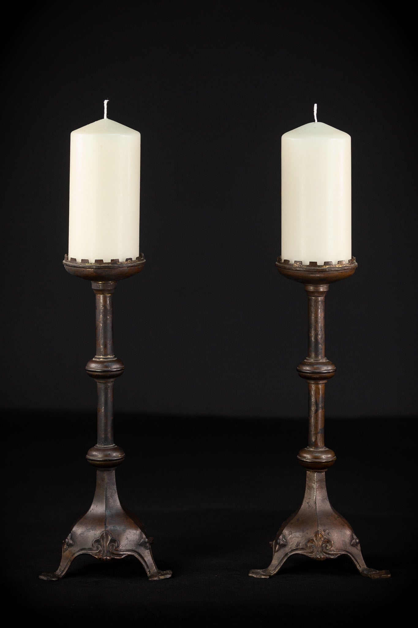 Candlesticks Pair | French 19th C | 14.4"
